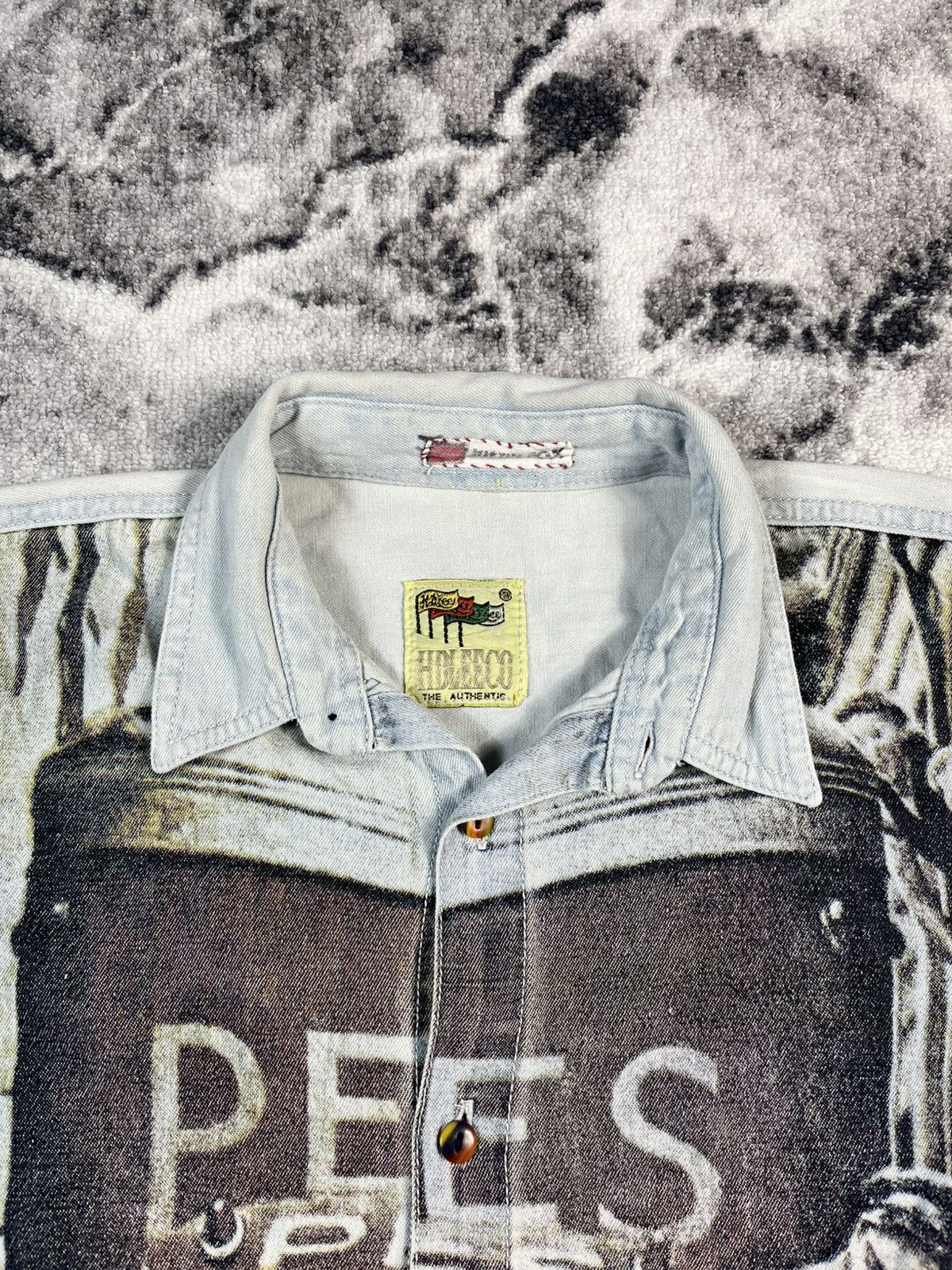 Other Vintage Graphic Button Shirt All Over Print Size US L / EU 52-54 / 3 - 10 Thumbnail