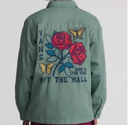 Vans Embroidered Vans Jacket Size US M / EU 48-50 / 2 - 2 Thumbnail