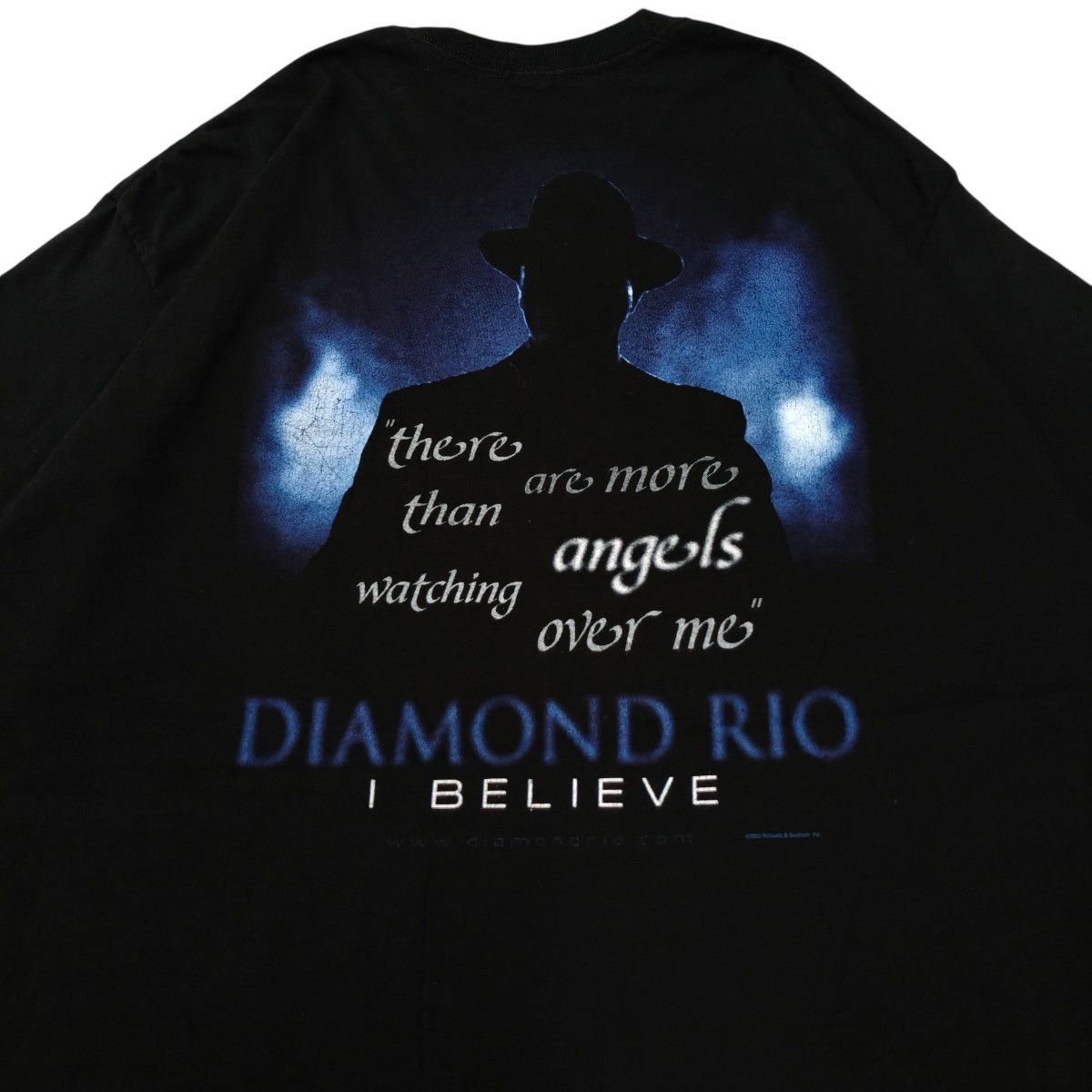 Band Tees Vintage Y2K DIAMOND RIO I Believe Band Tshirt Size US XL / EU 56 / 4 - 4 Thumbnail