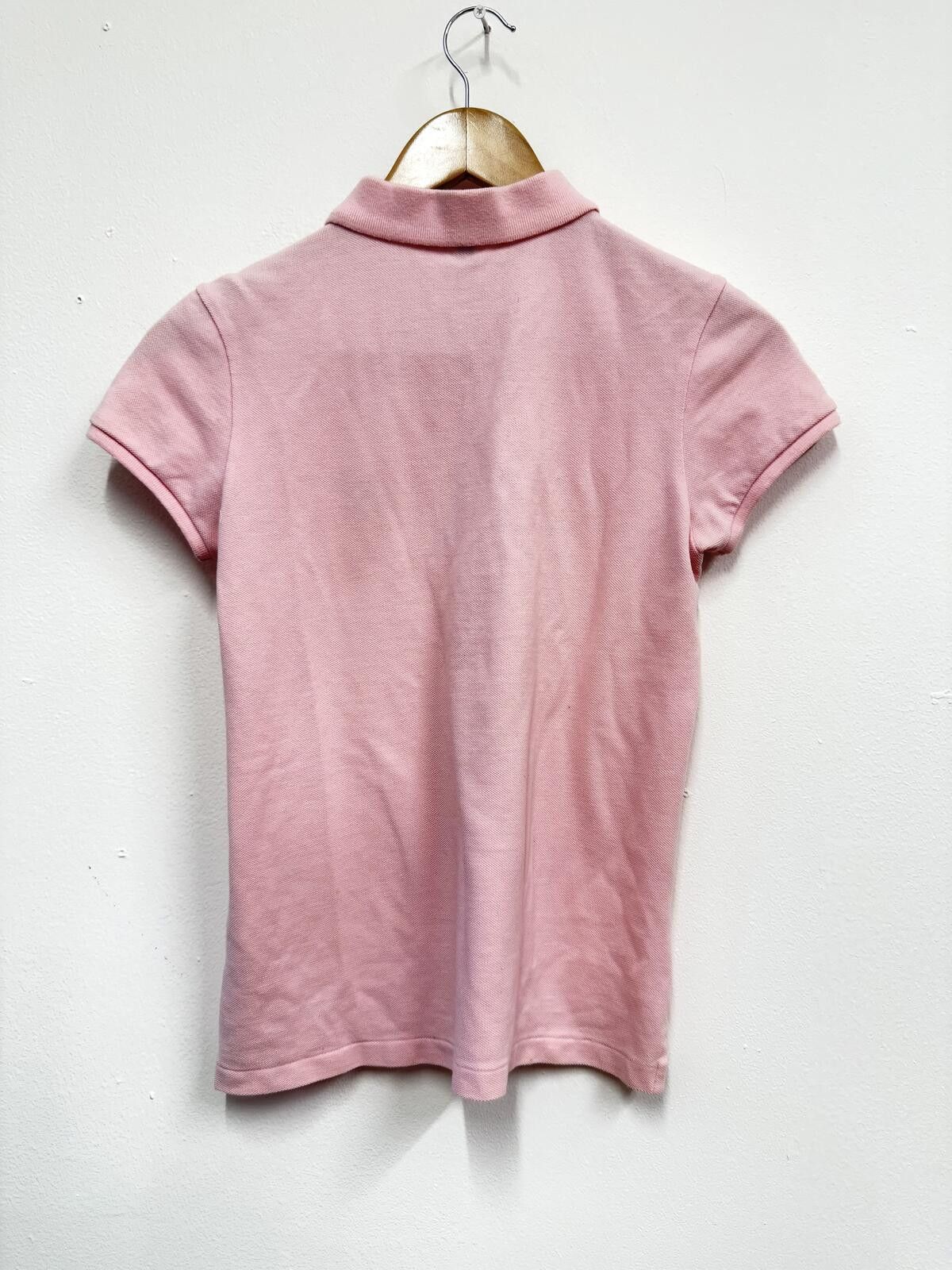 Lyle & Scott Lyle & Scott Pink polo T-shirt in size S Size ONE SIZE - 4 Thumbnail