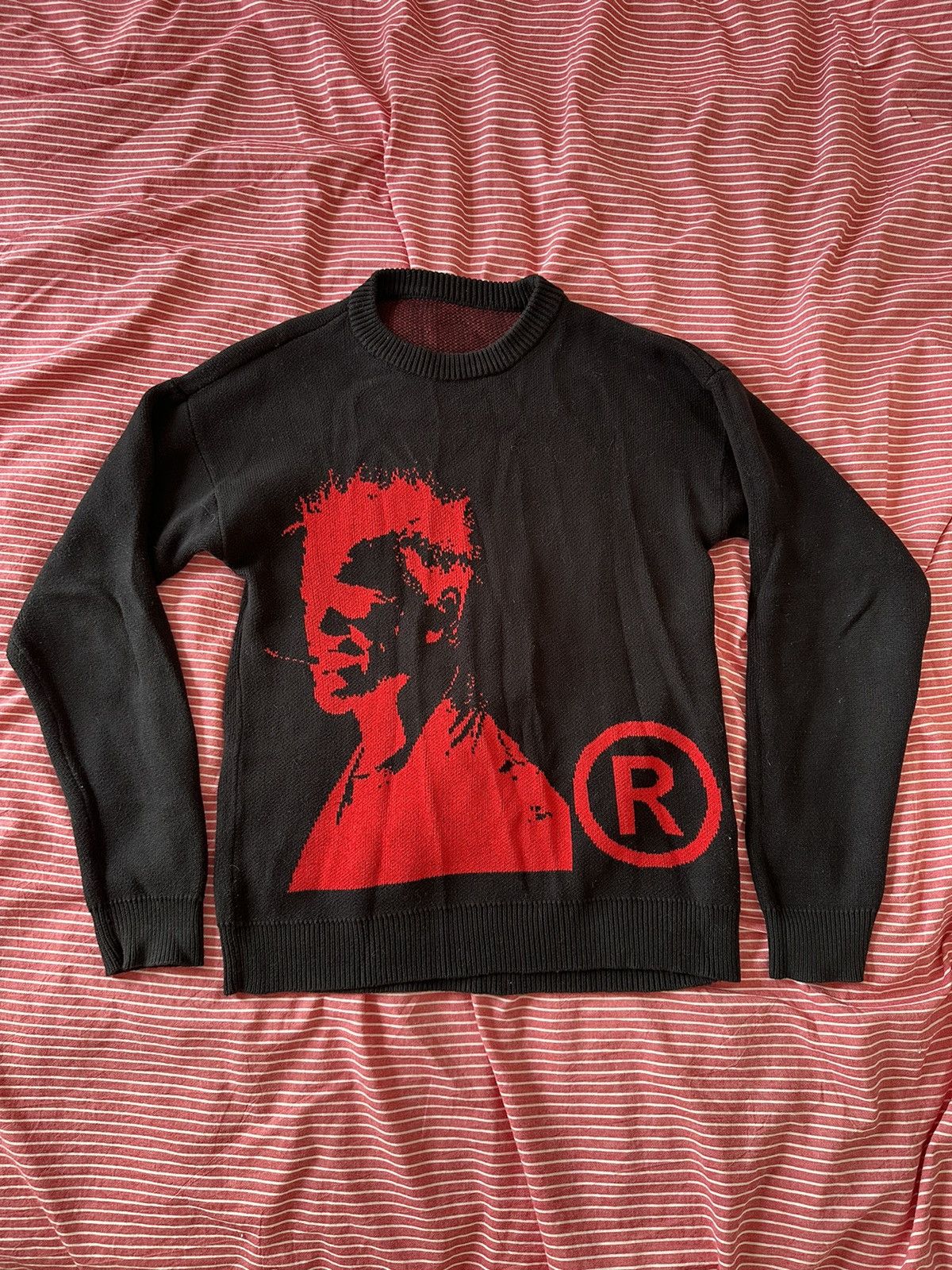 Joy Divizn Brad Pitt Fight Club Sweater