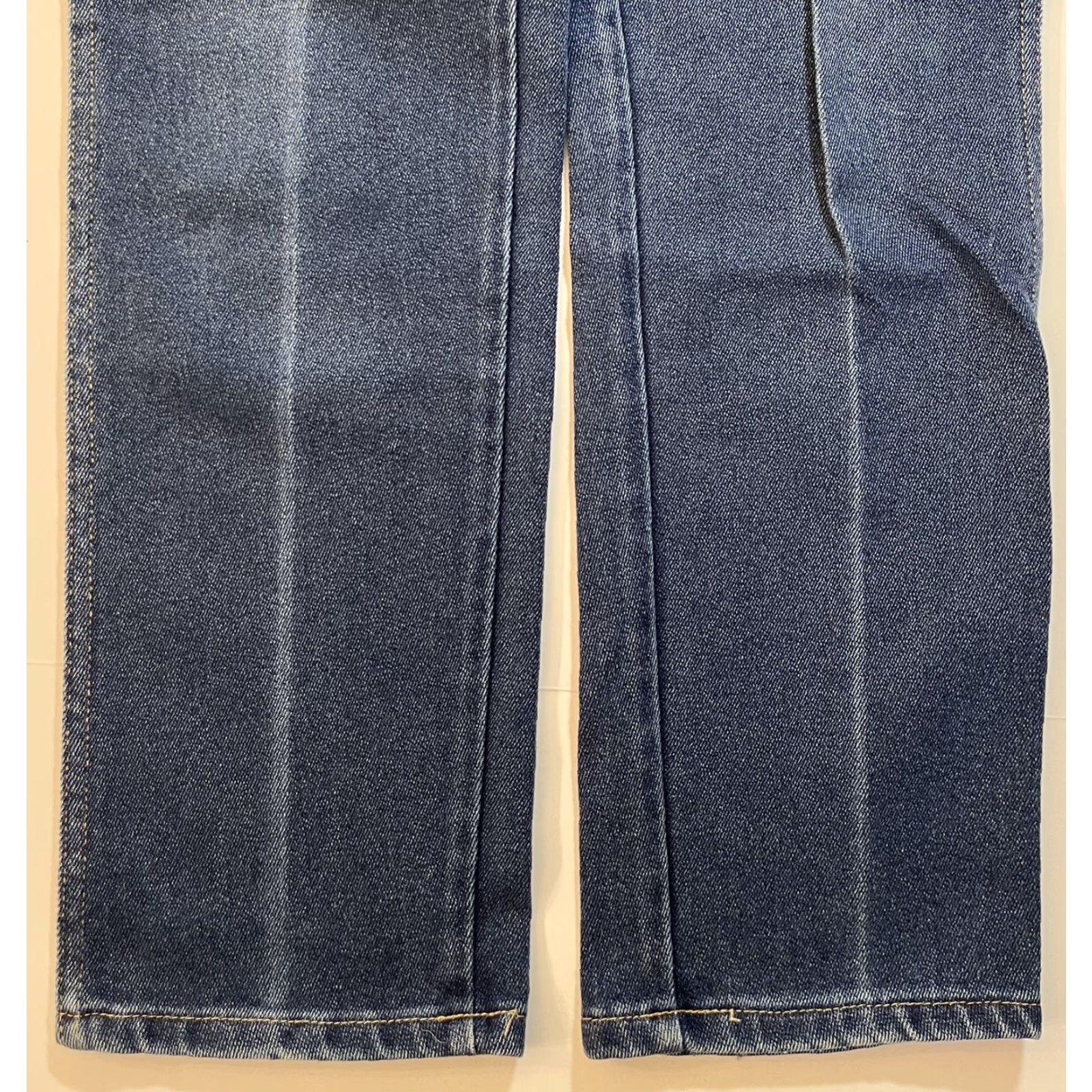 Lee VINTAGE Lee Jeans Mom 90s High Rise Regular 14 Womens 28x30 Blue Denim Stretch Size 36" / US 14 / IT 50 - 3 Thumbnail