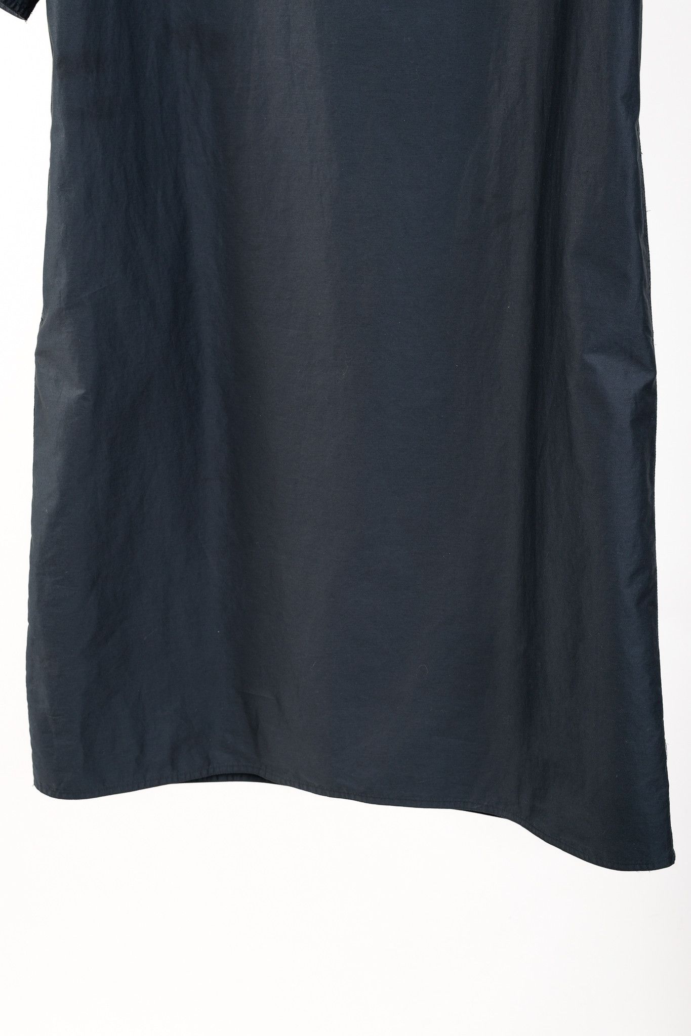 SOFIE D'HOORE Sofie D'Hoore Drop Shoulder Navy Cotton Dress Size S / US 4 / IT 40 - 6 Thumbnail
