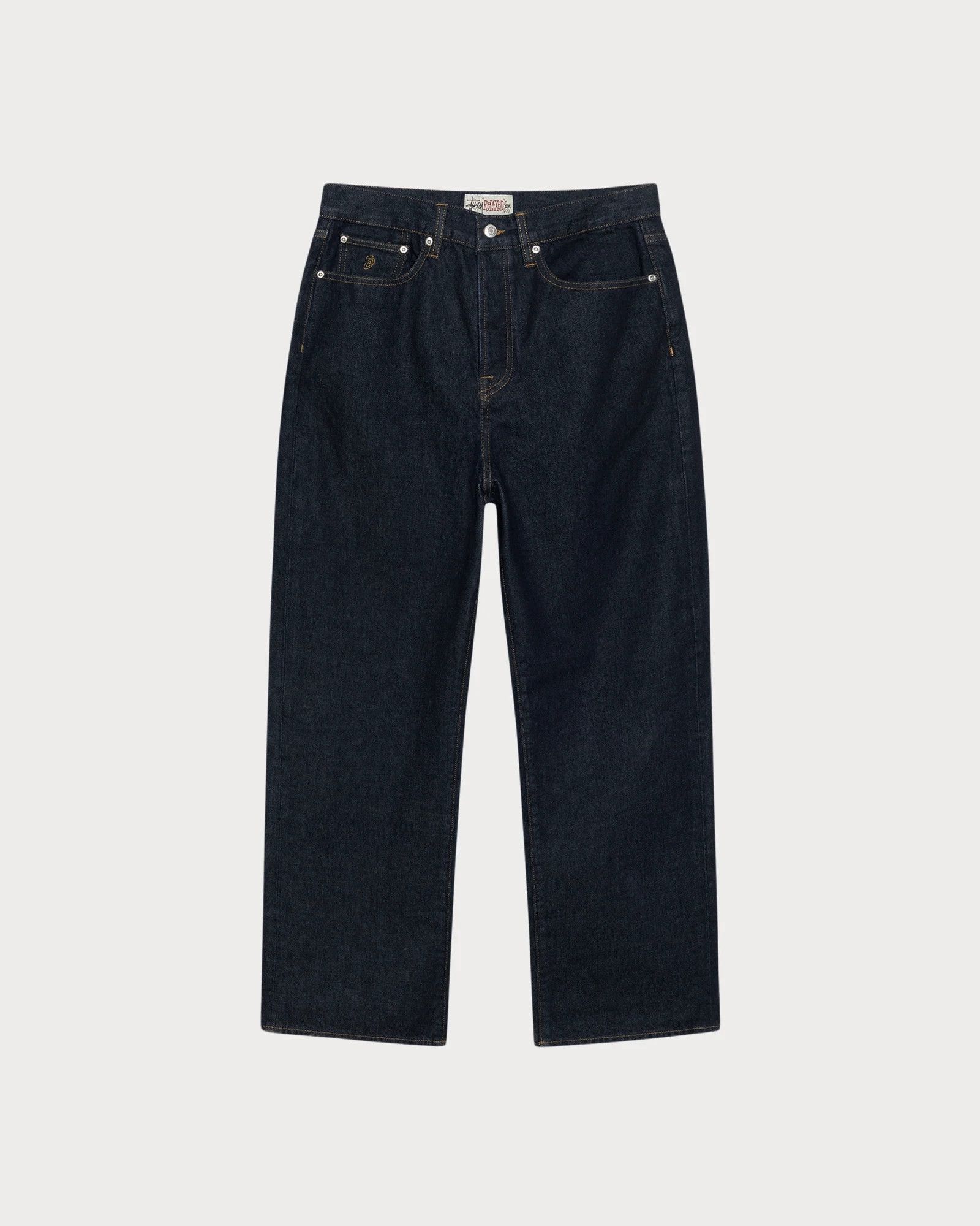 Stussy Stussy Wide Fit Relaxed Denim Jeans - Indigo / Raw Size US 32 / EU 48 - 1 Thumbnail