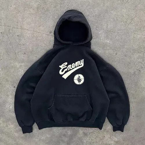Designer Hoodie Black vintage letter print cotton hoodie Size US L / EU 52-54 / 3 - 3 Thumbnail