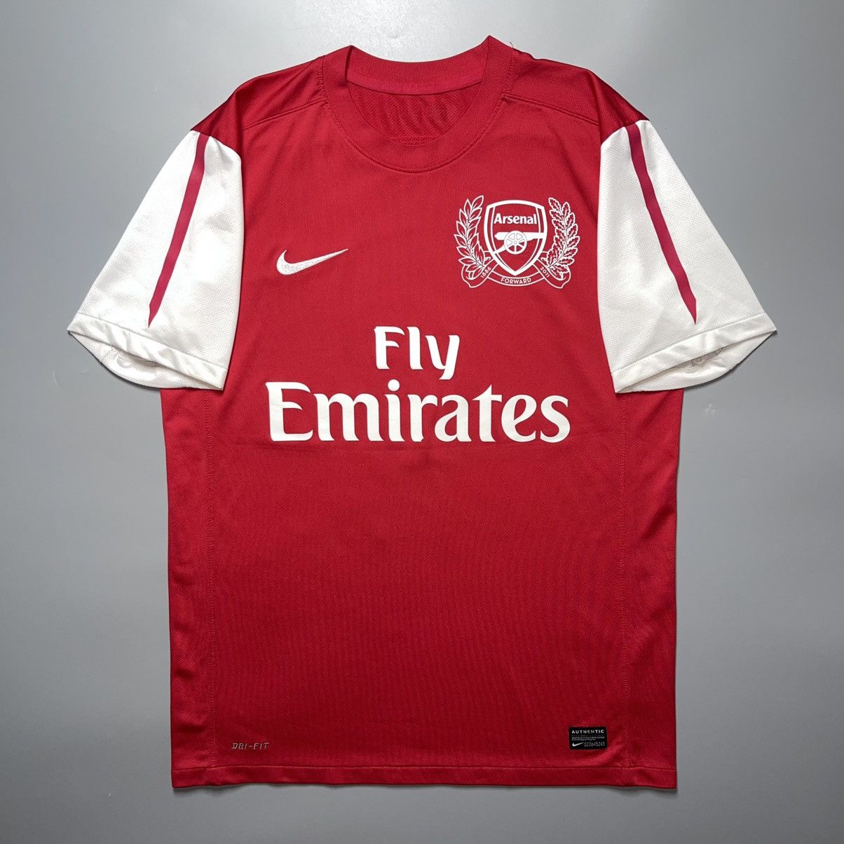 Nike ARSENAL NIKE 2011/2012 FOOTBALL HOME JERSEY #12 HENRY Size US M / EU 48-50 / 2 - 2 Thumbnail
