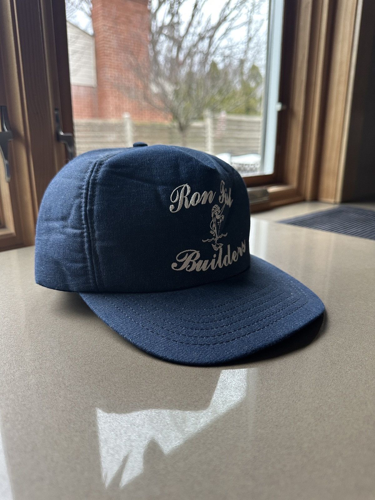 Vintage Vintage 80s Ron Fish Builders Snapback Hat Size ONE SIZE - 2 Thumbnail