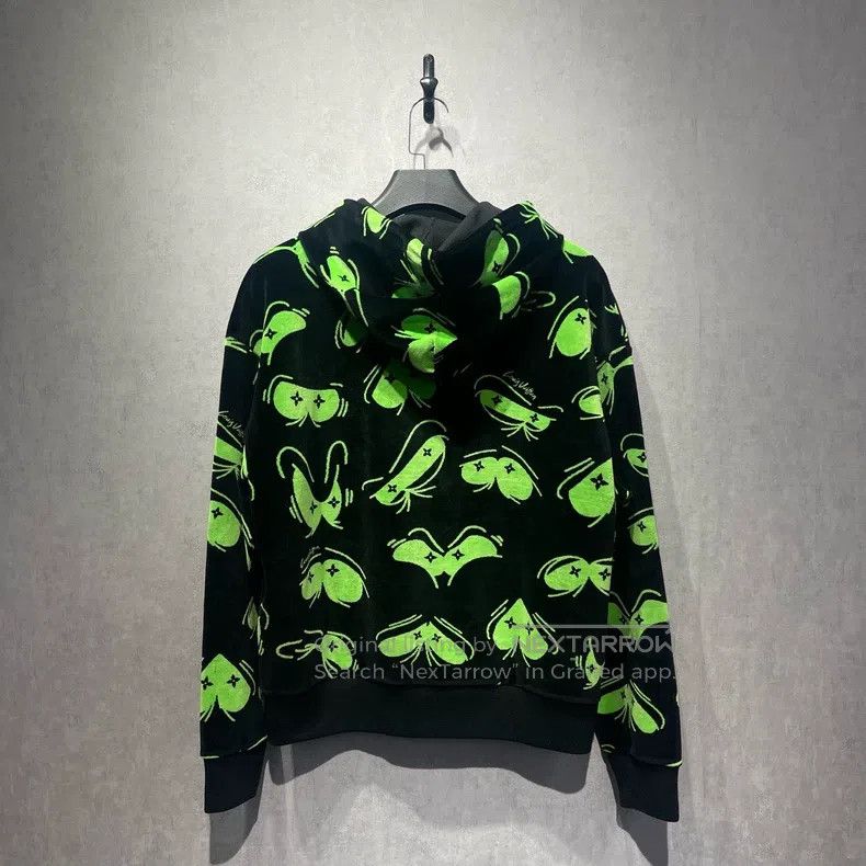 Louis Vuitton Louis Vuitton Abstract graphic hooded sweatshirt Size US L / EU 52-54 / 3 - 2 Thumbnail