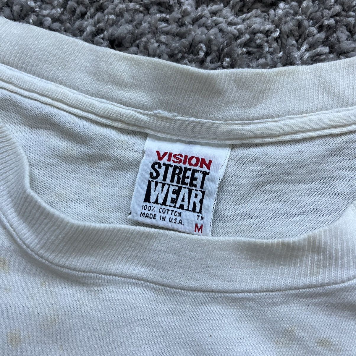Vintage × Vision Streetwear Vintage 80s Vision Street Wear T-Shirt Double Sided Size M Size US M / EU 48-50 / 2 - 4 Thumbnail