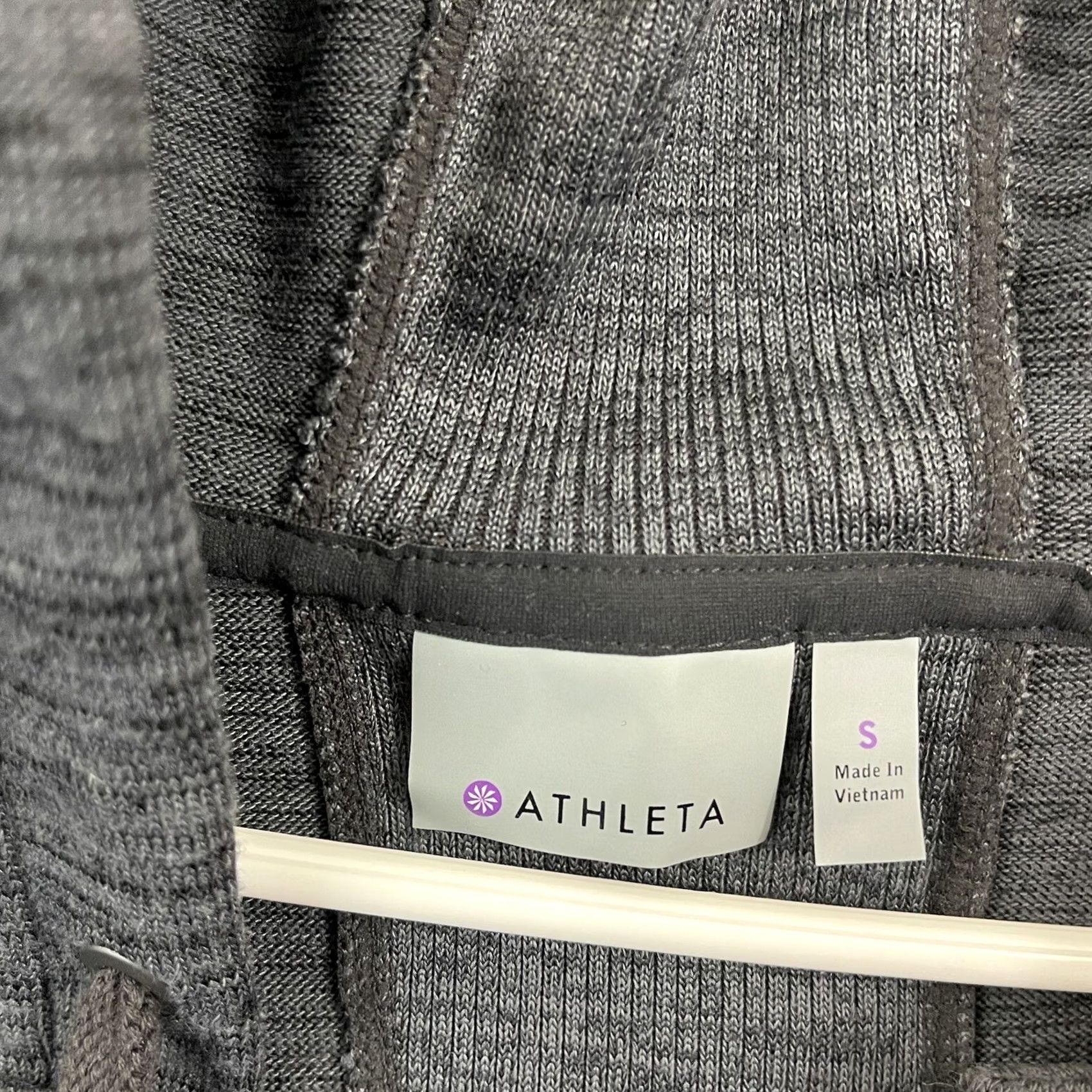 Athleta Athleta Jacket Women's S Gray Full Zip Hoodie Pockets Sweatshirt Casual Active Size S / US 4 / IT 40 - 4 Thumbnail