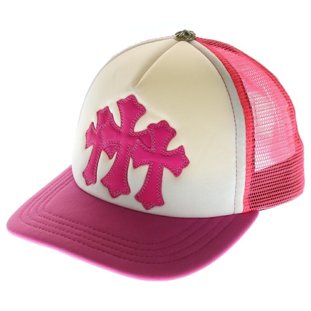 Chrome Hearts Cross Patch Trucker Cap Crosspatch Mesh