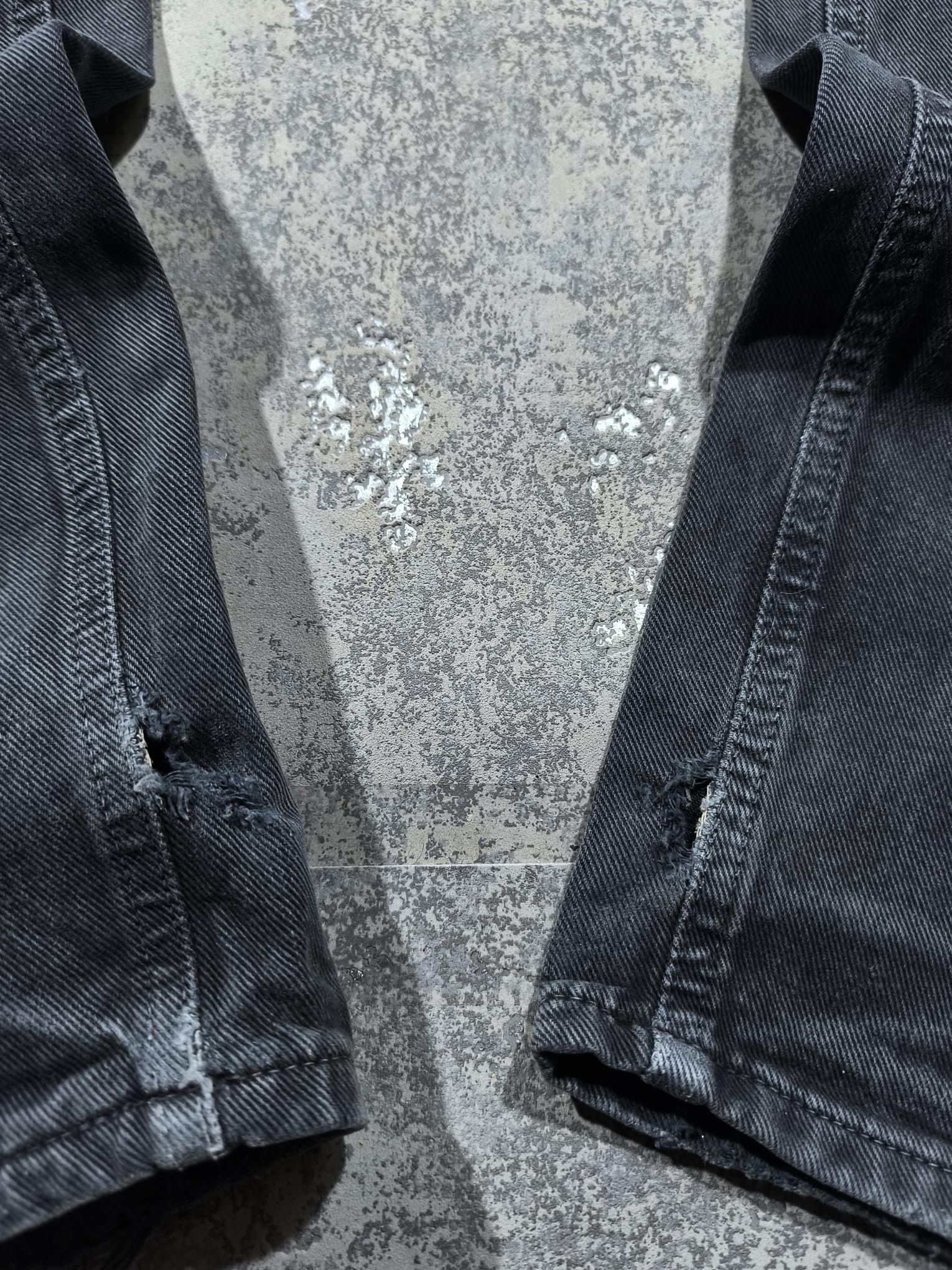 Edwin Vintage Edwin Newton Slim Grey Distressed Made In Japan Size US 31 - 6 Thumbnail