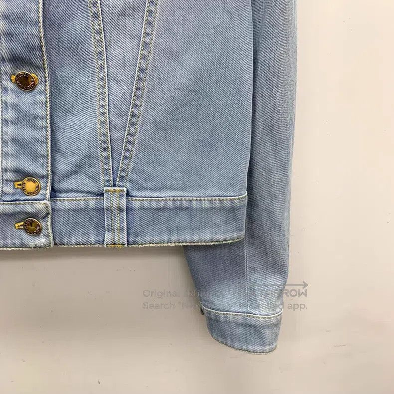 Louis Vuitton Louis Vuitton Light blue lapel single-breasted stitched de Size XXS / US 00 / IT 34 - 4 Thumbnail