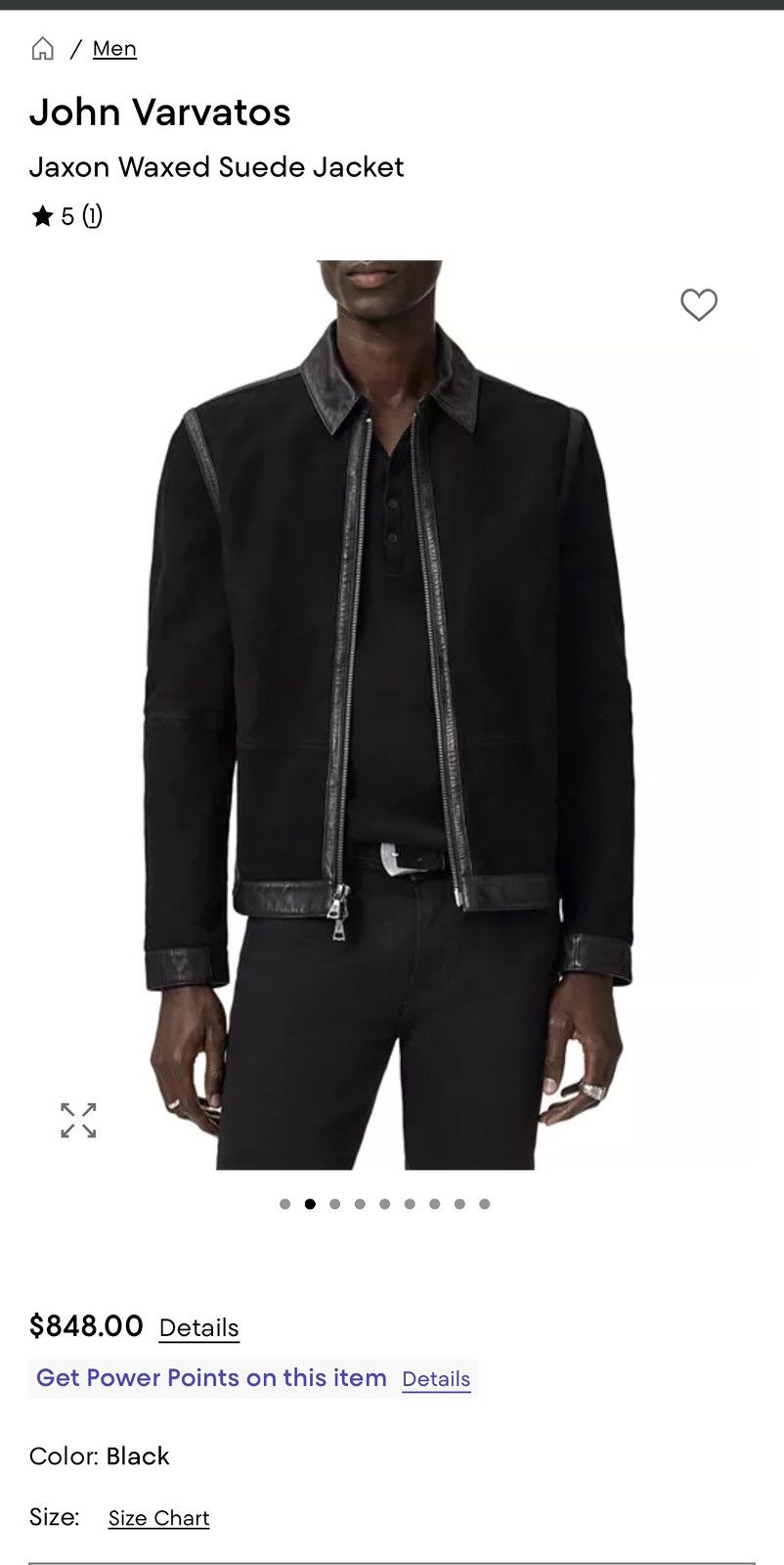 John Varvatos John Varvatos Jaxon Jacket Peacock Blue Size US M / EU 48-50 / 2 - 13 Thumbnail