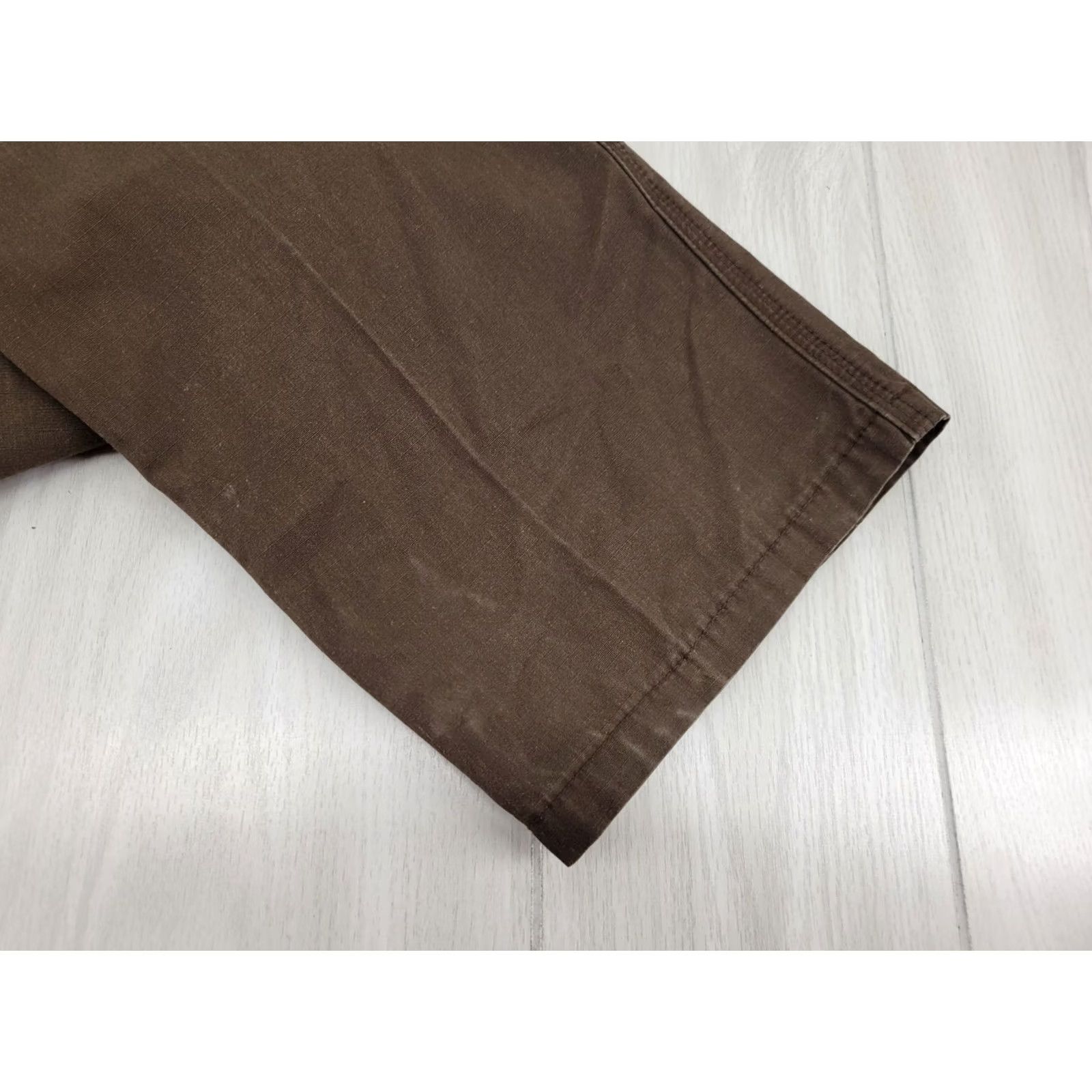 Vintage 5.11 Tactical Men's Ripstop TDU Pants Cargo Brown Large 39.5/43”x34 Inseam Mens Size US 38 / EU 54 - 2 Thumbnail
