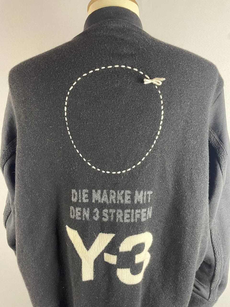 Y-3 Y-3 x Adidas Knitted Bomber Black Jacket Zip Size US M / EU 48-50 / 2 - 9 Thumbnail