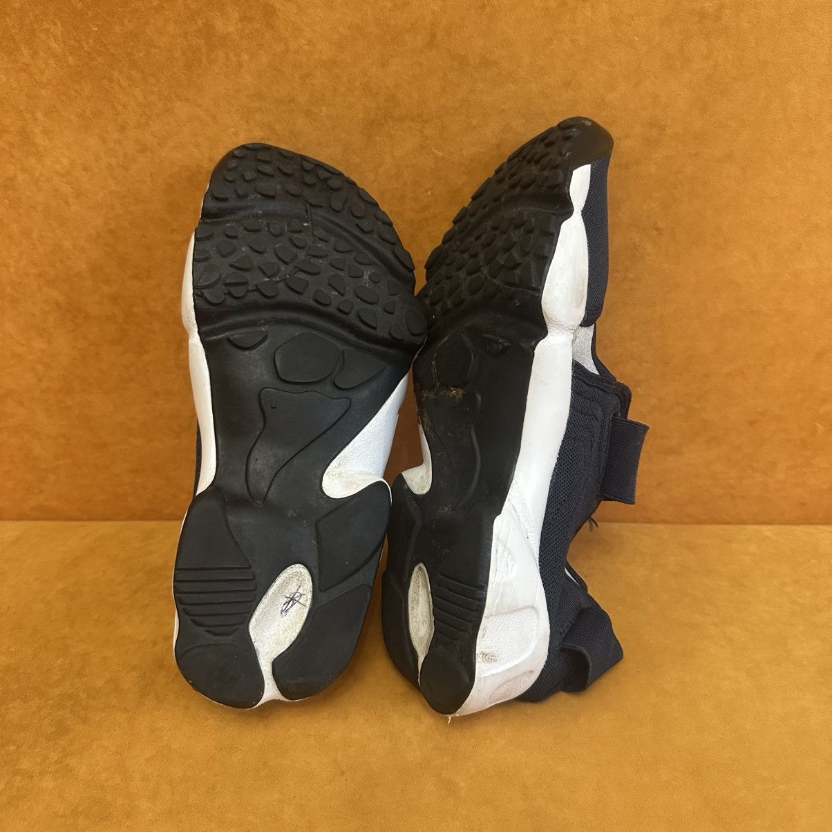 Nike Nike Rift Sandals Sneakers Rare Mini Swoosh Hype Navy White Size US 8.5 / IT 38.5 - 9 Thumbnail