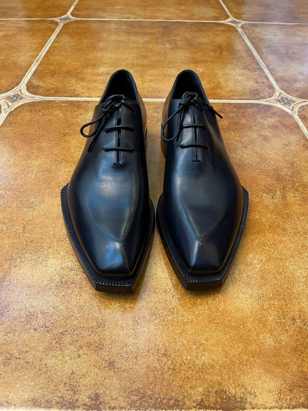 Berluti BERLUTI Blade US8 New Black Washed Venice Calfskin Size US 8 / EU 41 - 4 Thumbnail
