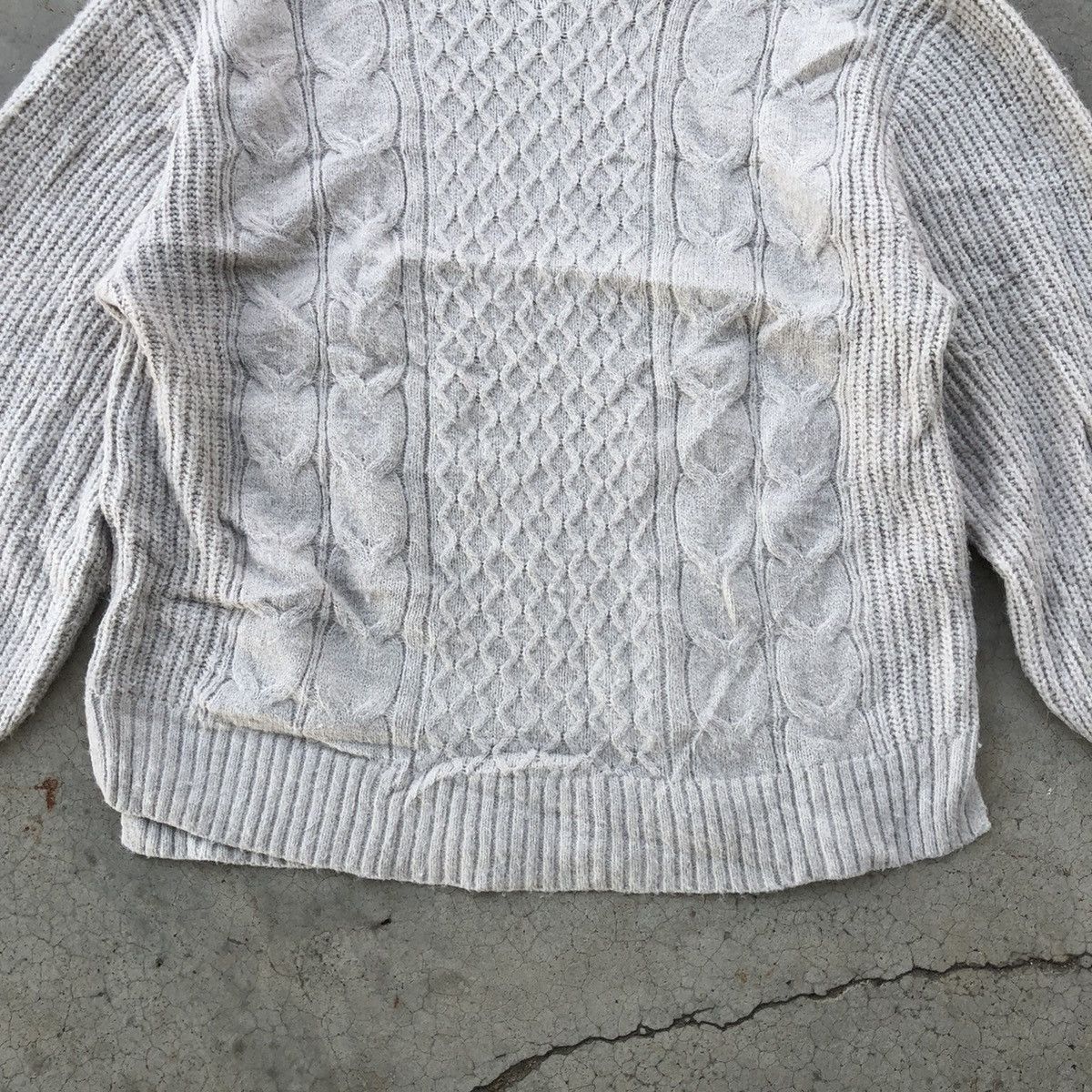 Homespun Knitwear × Vintage 🔴Vintge Knitwear Warm & Soft Touch Grey Vintage Womenswear Size US L / EU 52-54 / 3 - 3 Thumbnail