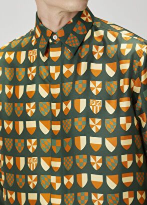 Fendi o1B3y1r0526 Shirt in Multicolor Size US M / EU 48-50 / 2 - 4 Thumbnail