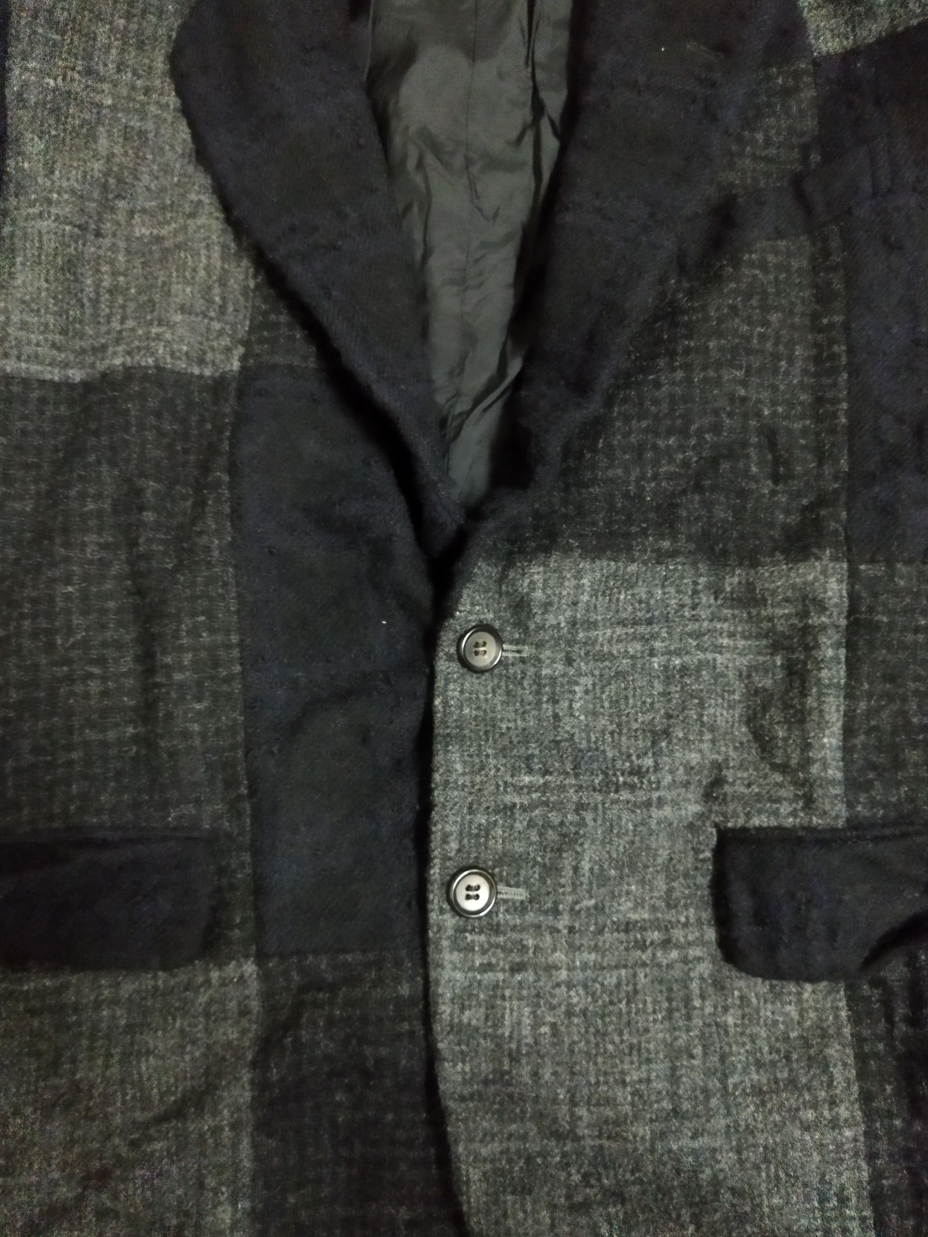Comme des Garcons Vintage 1988 Comme Des Garcons Homme Plus Blazer Size US L / EU 52-54 / 3 - 3 Thumbnail
