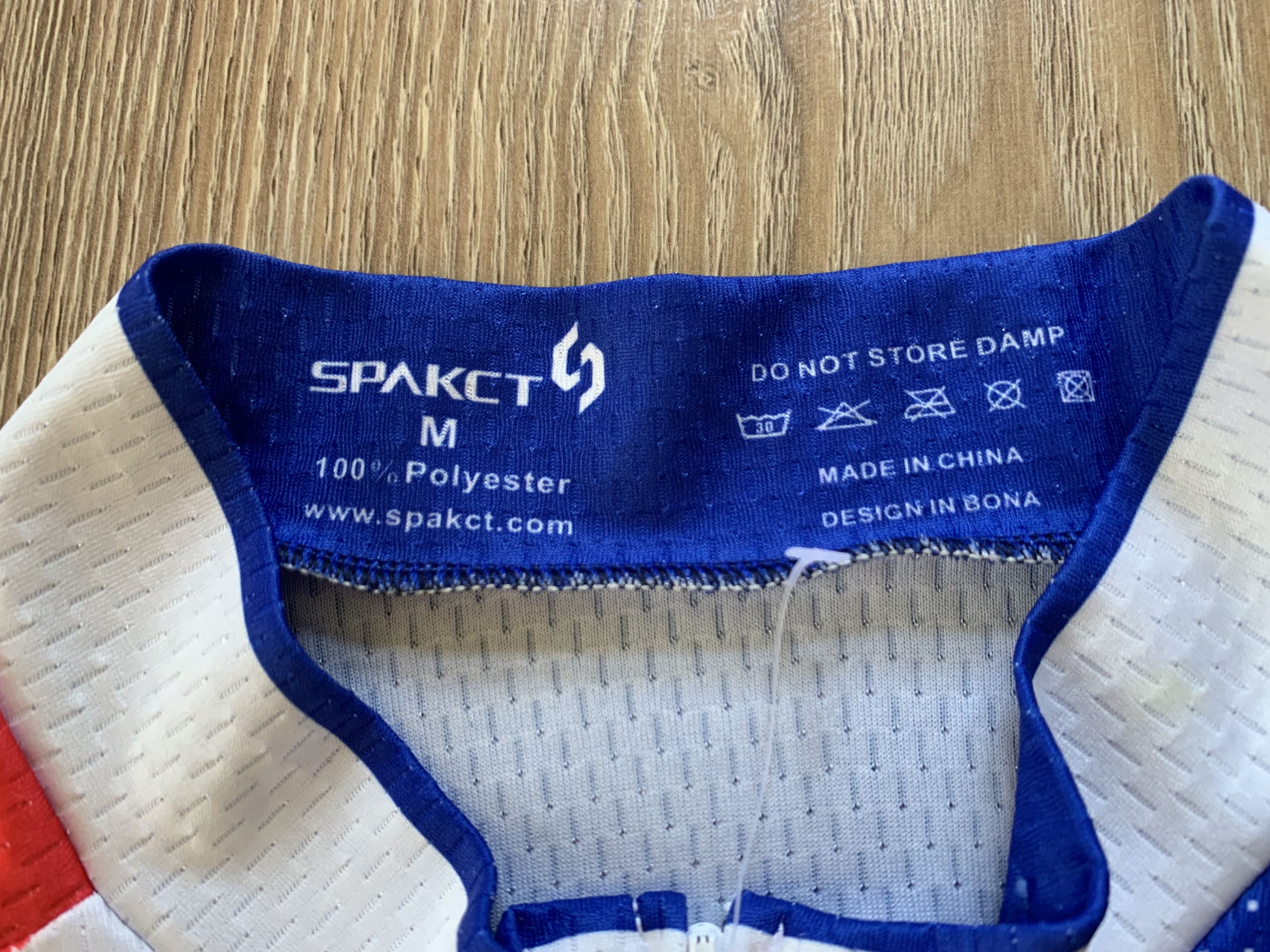 Bicycle × Vintage Spakct Short Sleeve Cycling Jersey Size US M / EU 48-50 / 2 - 7 Thumbnail