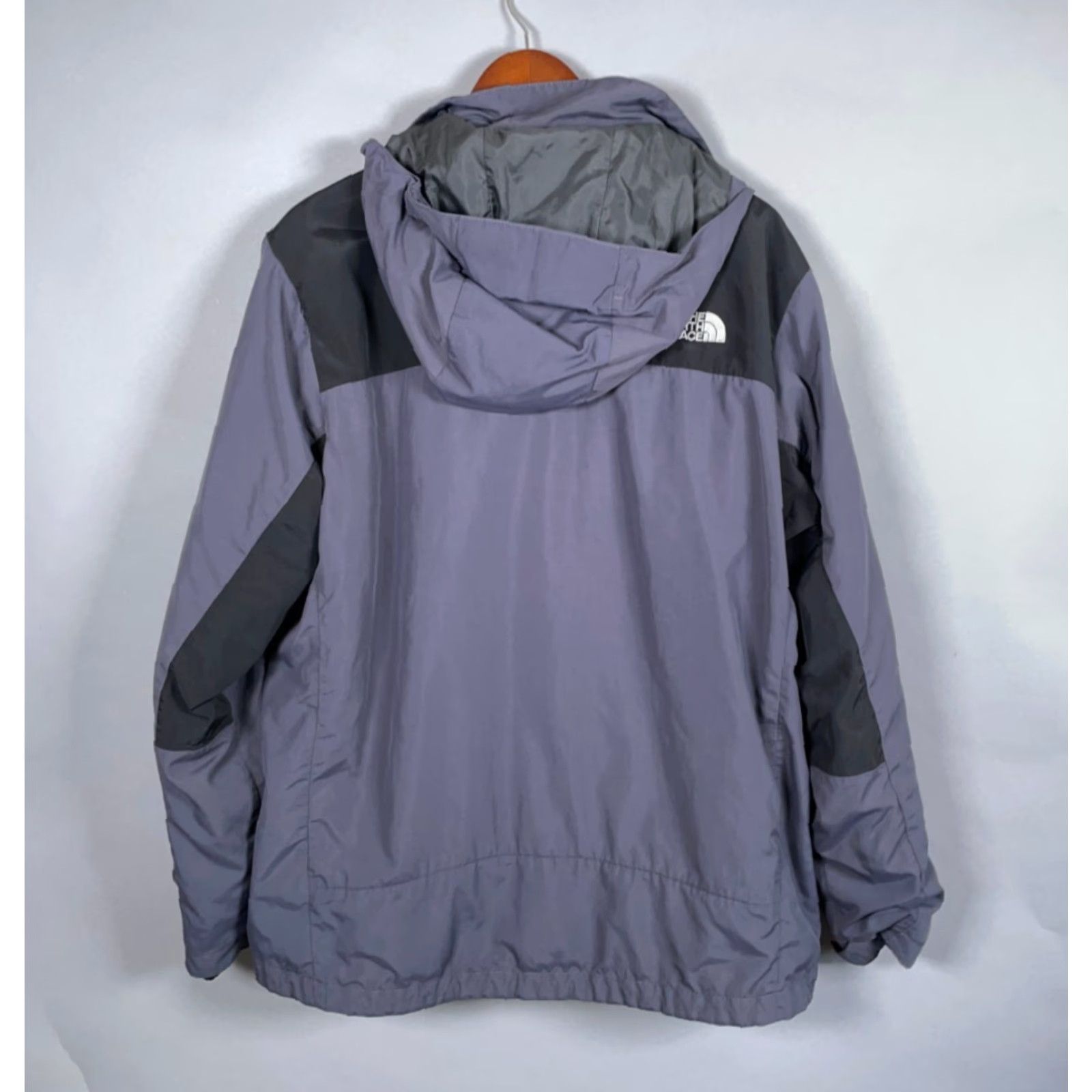 The North Face The North Face Hyvent 2-in-1 Hooded Parka Jacket Adult Large Gray Black Mens 90s Retro Size US L / EU 52-54 / 3 - 2 Thumbnail