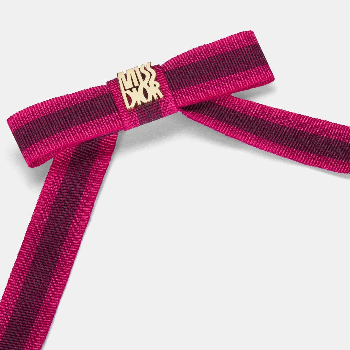 Dior o1w1db10326 Size:OS/Bayadere Motif in Pink/Purple Size ONE SIZE - 3 Thumbnail