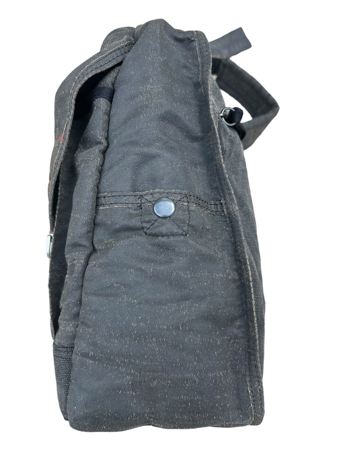 Vintage RARE! Vintage Tough Jeans Military Distress Wax Large Bag Size ONE SIZE - 14 Thumbnail