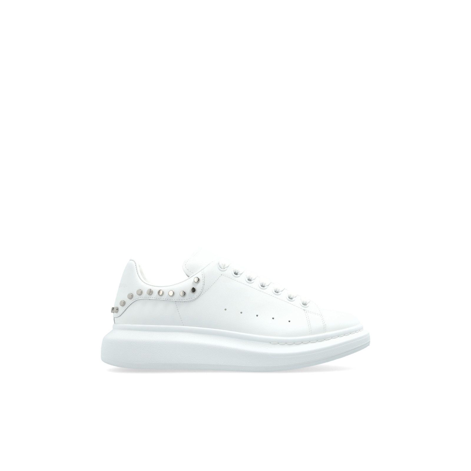 Alexander McQueen ALEXANDER MCQUEEN Oversized Men's White Studded Sneakers New Size US 9 / EU 42 - 4 Thumbnail