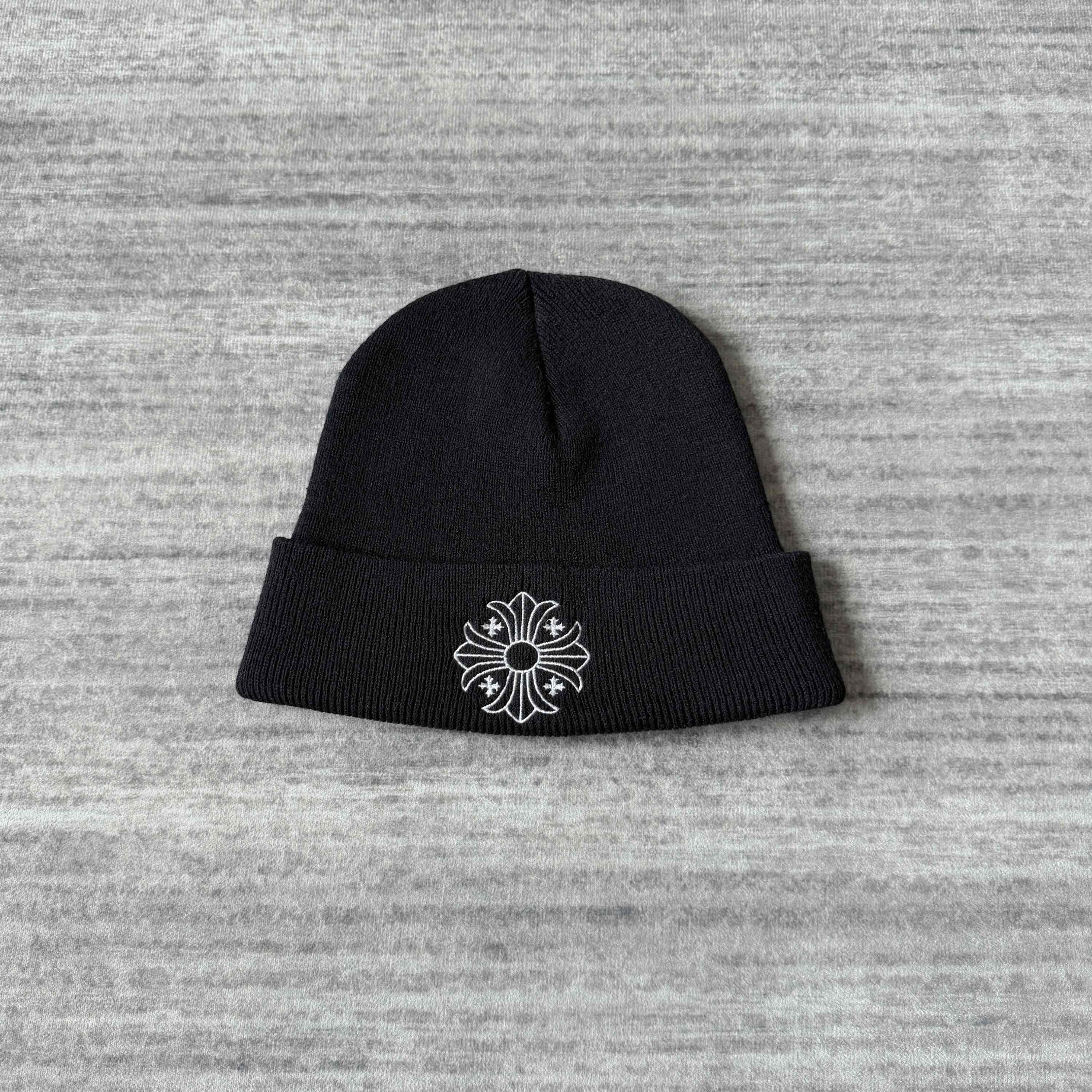 Chrome Hearts Chrome Hearts “Fuck You” Embroidered Thermal Beanie