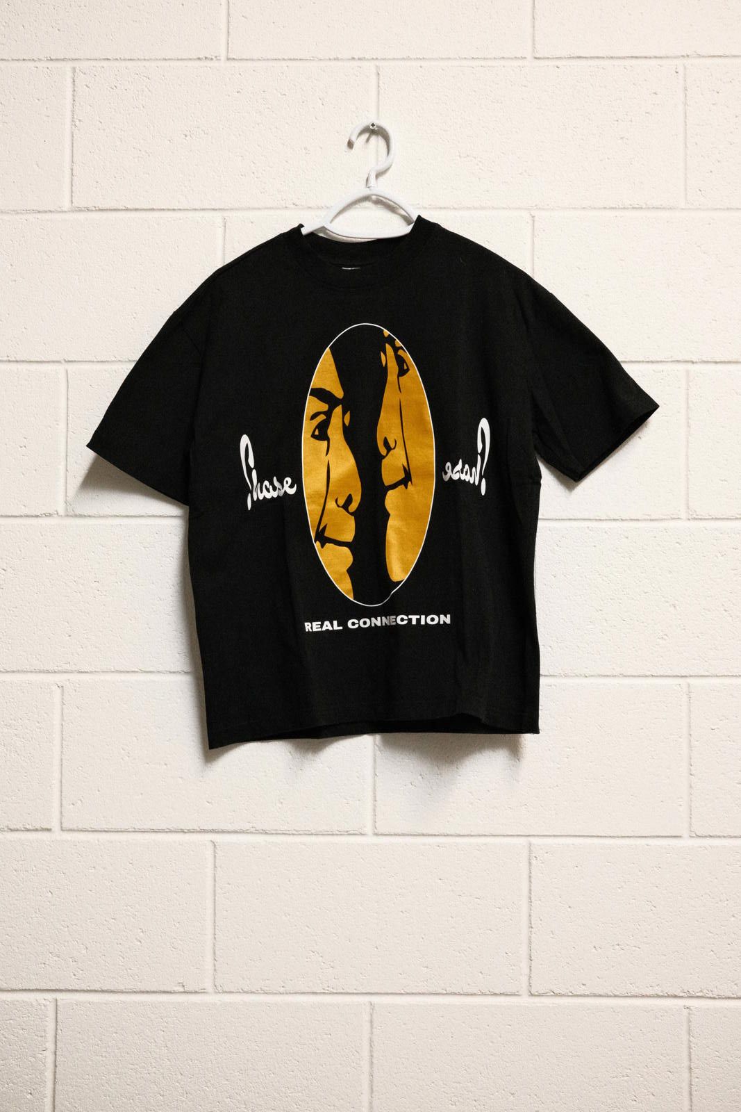 Other Phase Black Graphic Tee with Real Connection Size US M / EU 48-50 / 2 - 1 Thumbnail