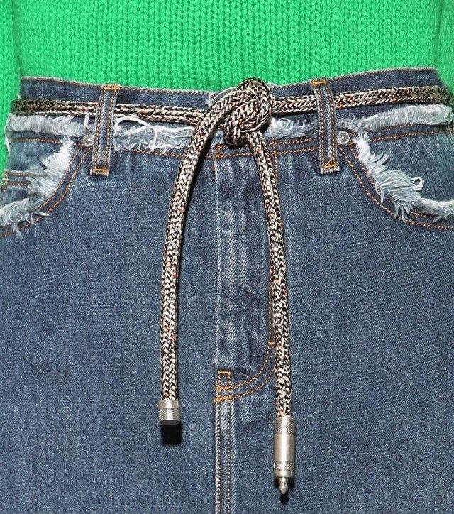 Acne Studios ACNE STUDIOS Rope Jack Belt Size ONE SIZE - 4 Thumbnail