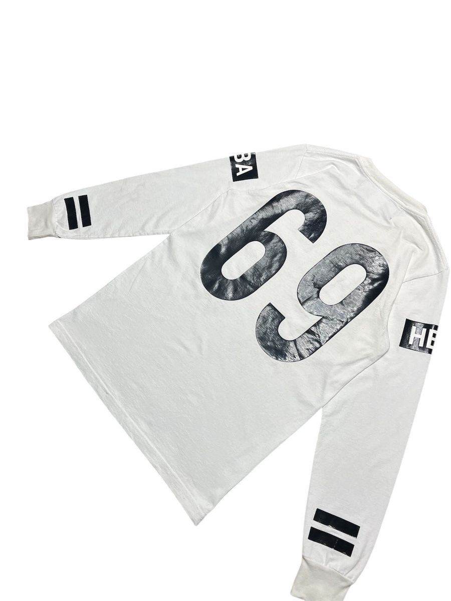 Hood By Air Rare Hood By Air Glossy 69 White and Black Longsleeve Size US S / EU 44-46 / 1 - 6 Thumbnail