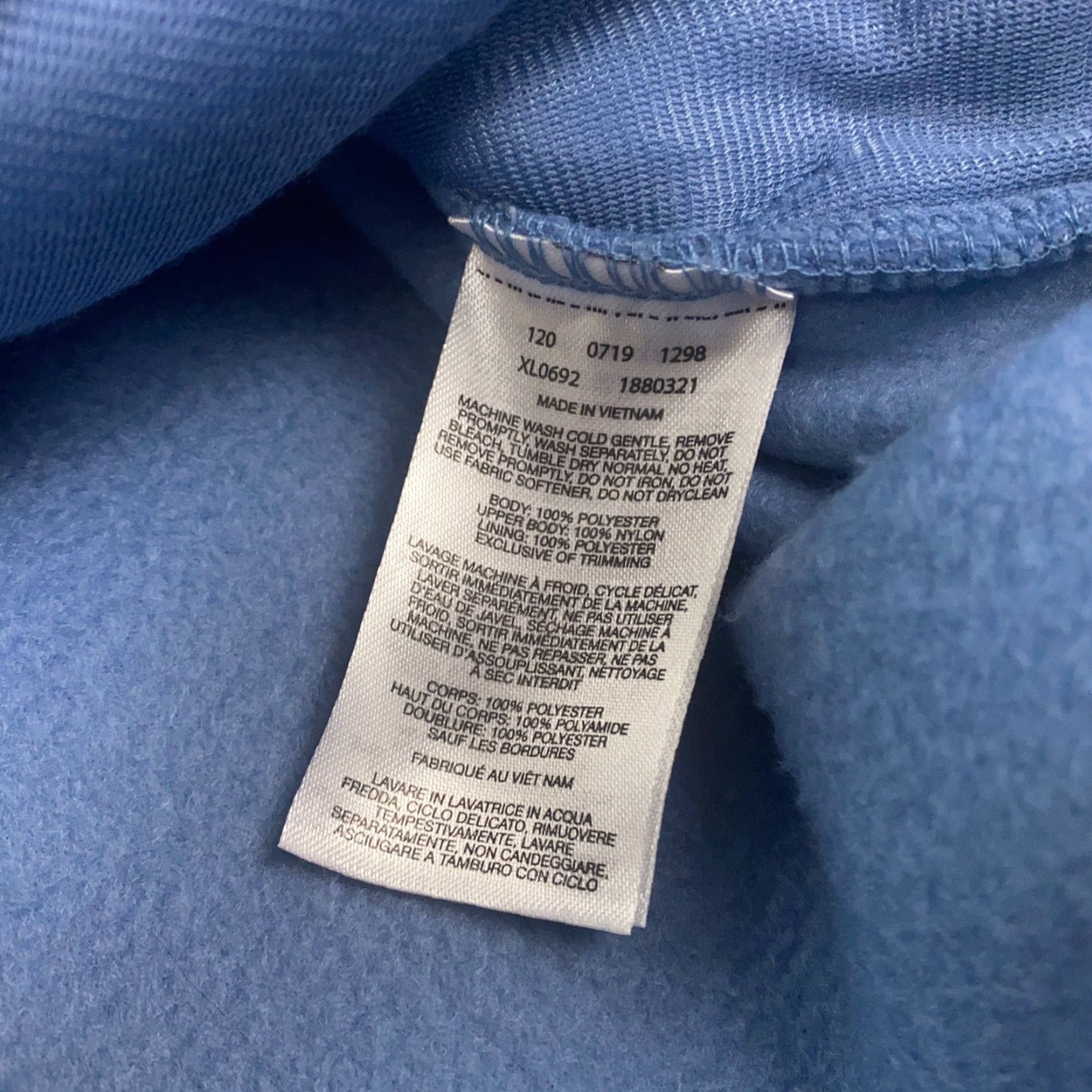 Vintage Columbia Jacket Womens Small Blue Fleece Full Zip Pockets Size S / US 4 / IT 40 - 6 Thumbnail