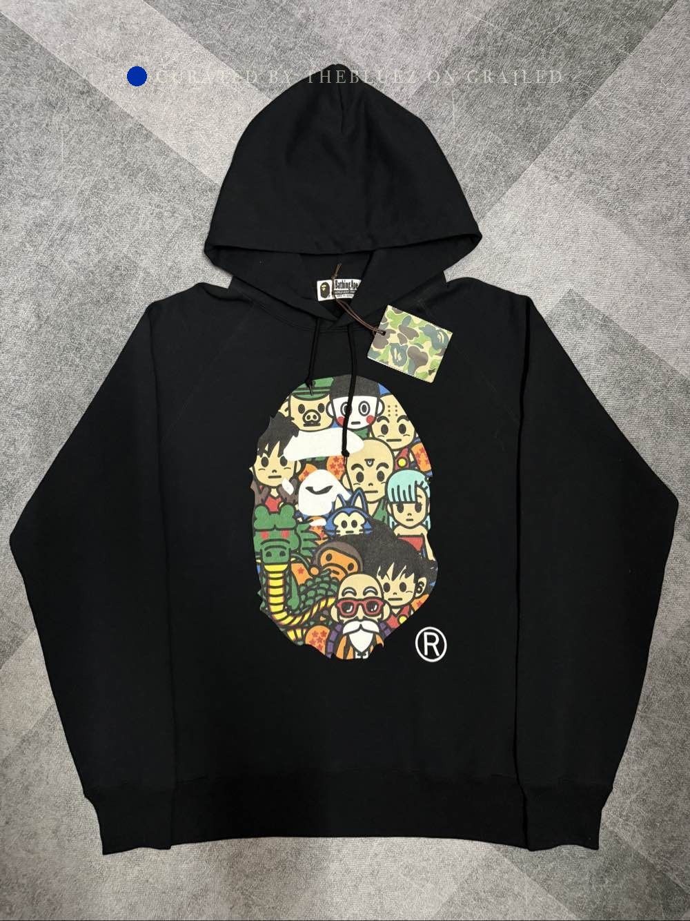 Bape Dragon Ball Graphic Hoodie in Black Size US L / EU 52-54 / 3 - 1 Thumbnail