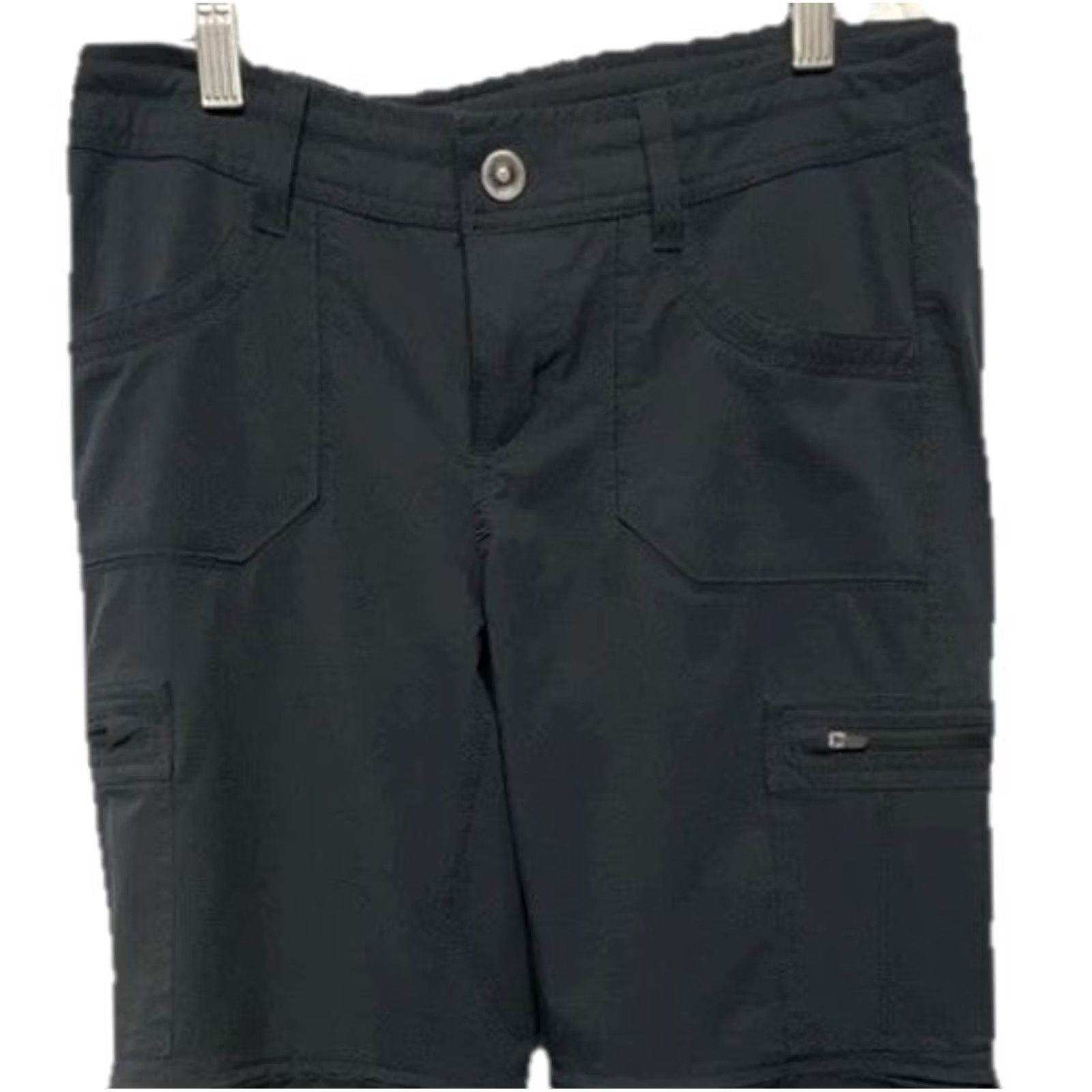 Ecco KUHL Womens 4 Reg Horizon RECCO Convertible Shorts Cargo Hiking Ripstop Black Size 27" / US 4 / IT 40 - 5 Thumbnail