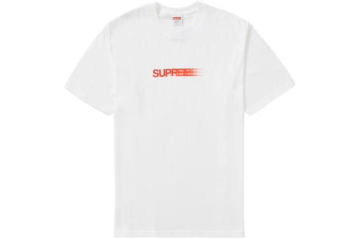 Supreme motion logo tee black hotsell