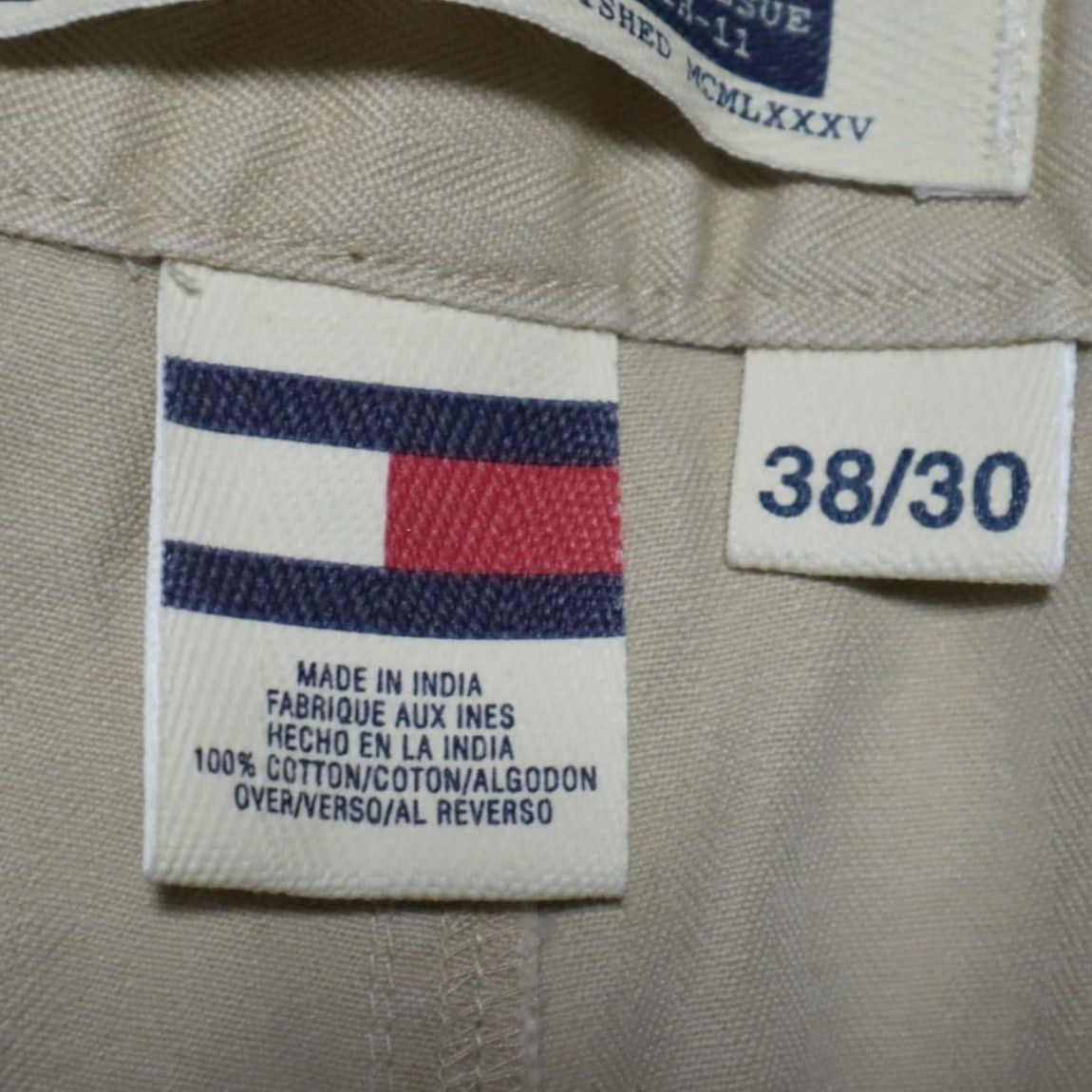 Tommy Hilfiger Tommy Hilfiger Pants Chino Men's 38 Tan Cotton Canvas Painter Size US 38 / EU 54 - 6 Thumbnail