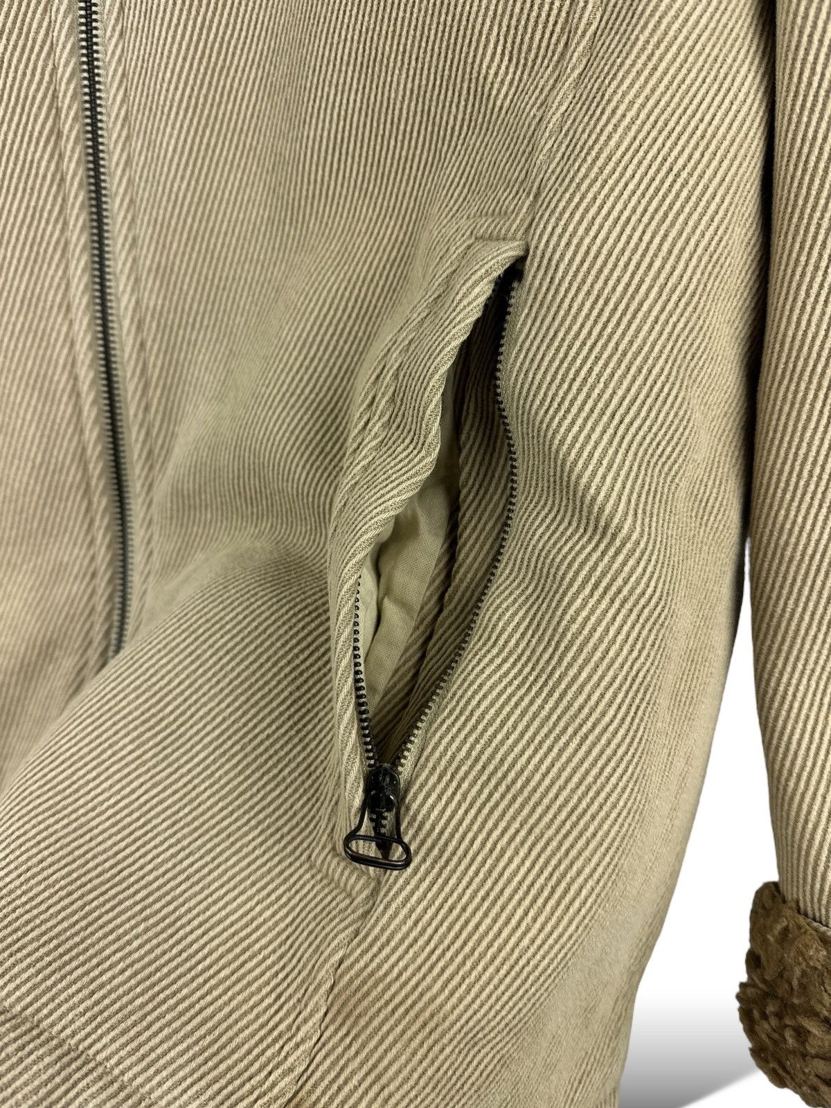 Dolce & Gabbana Vintage Dolce & Gabbana Sherpa Lined Corduroy Jacket Men’s Size US S / EU 44-46 / 1 - 11 Thumbnail