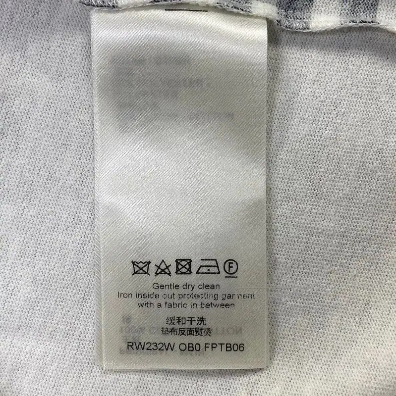 Louis Vuitton Louis Vuitton Women's White Cotton T. Size XS / US 0-2 / IT 36-38 - 5 Thumbnail
