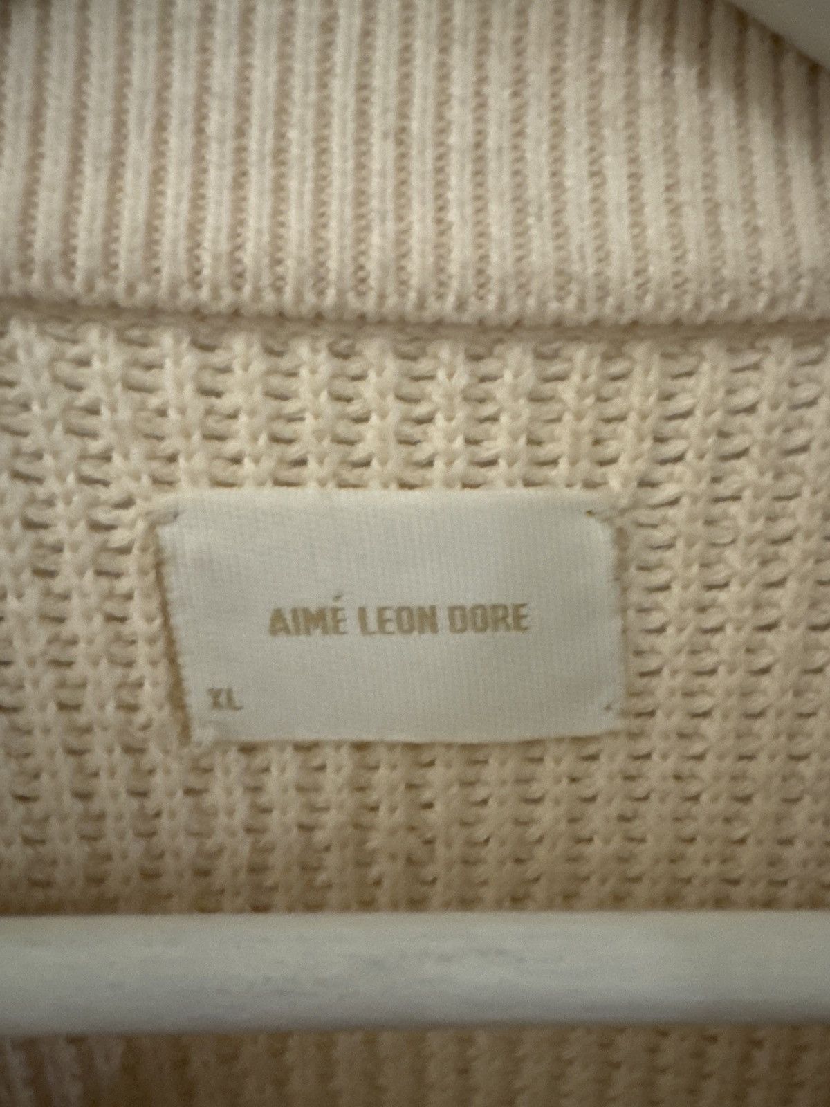 Aime Leon Dore Aime Leon Dore Logo Knit Sweater Size US XL / EU 56 / 4 - 2 Thumbnail