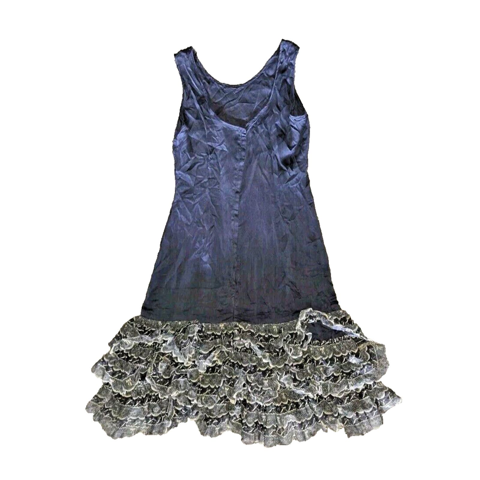 Other Vintage Original Antique Layered Ruffle Tank Flapper Dress S Size S / US 4 / IT 40 - 4 Thumbnail