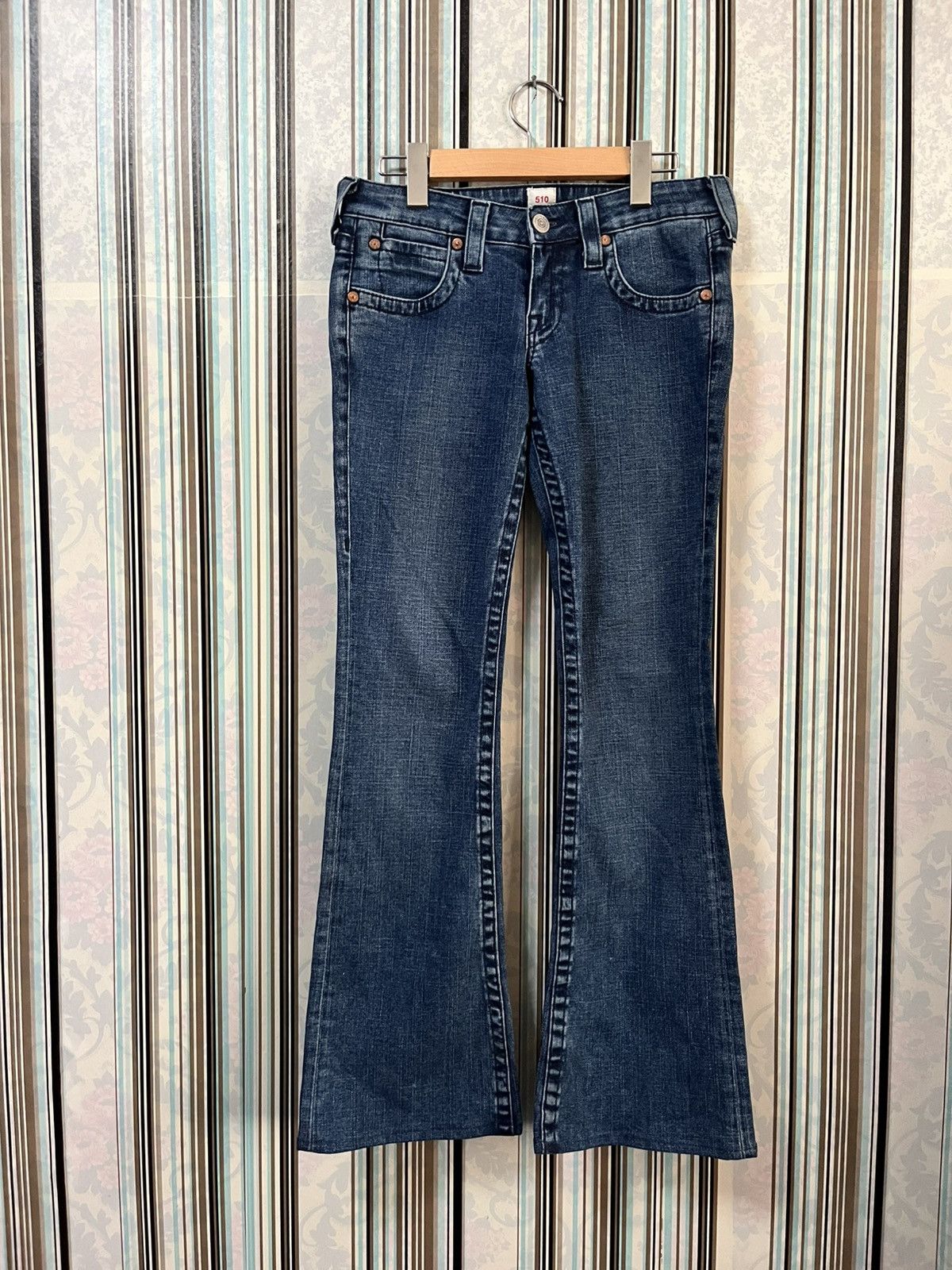 True Religion 1990s True religion bridget stone &tint flared #F2 Size 28" / US 6 / IT 42 - 2 Thumbnail