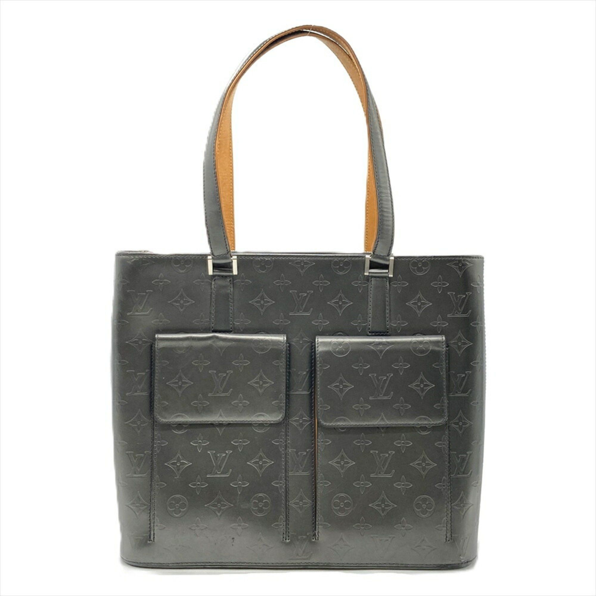 Louis Vuitton Louis Vuitton Wilwood Tote Bag Monogram Matte M55105 Grey TH0062 Men's Size ONE SIZE - 1 Thumbnail