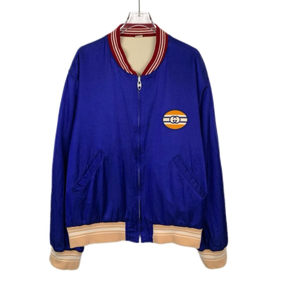 Gucci Gucci Reversible Jacket Blue Zip-Up (Size XL) Size US XL / EU 56 / 4 - 1 Thumbnail