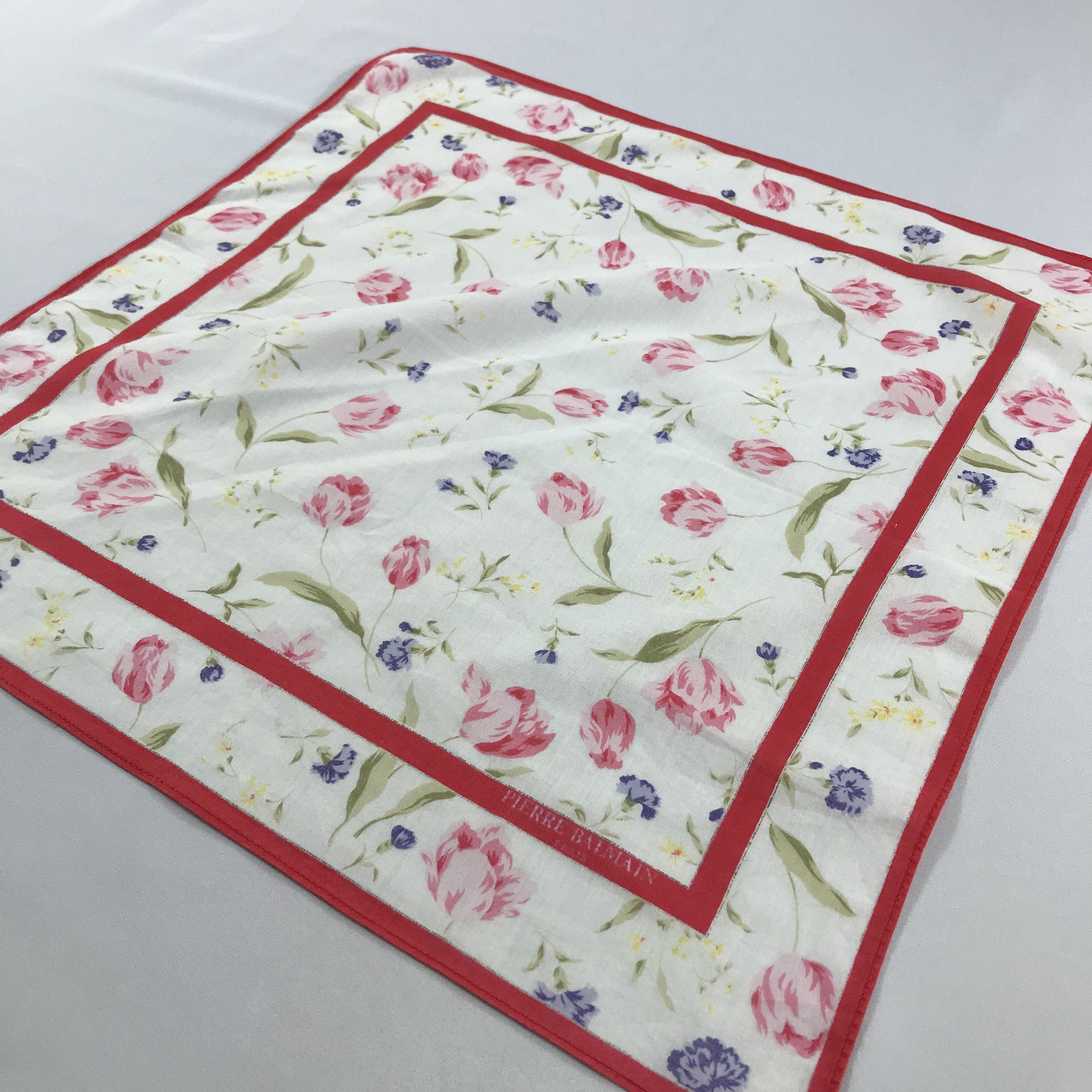 Pierre Balmain × Vintage Pierre Balmain Bandana / Handkerchief / Neckerchief - S2425 Size ONE SIZE - 2 Thumbnail