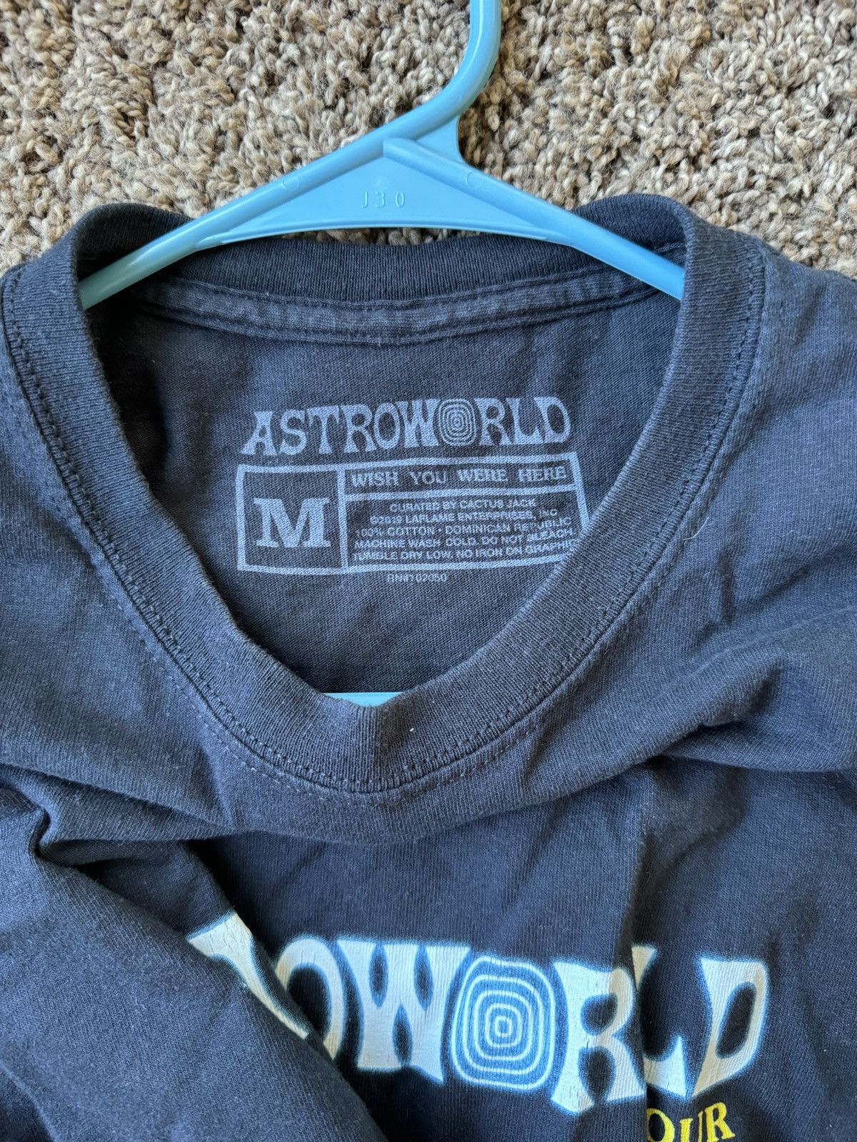 Travis Scott Travis Scott Astroworld Tee Size US M / EU 48-50 / 2 - 5 Thumbnail
