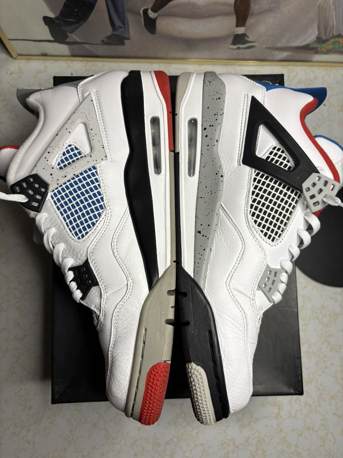 Jordan Brand Air Jordan 4 Retro What The 2019 Size US 12 / EU 45 - 3 Thumbnail