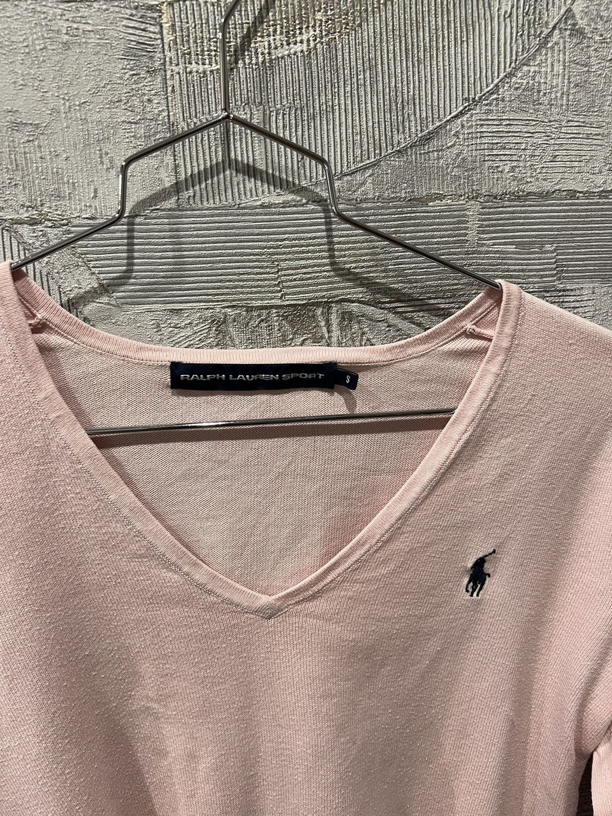 Polo Ralph Lauren × Vintage Polo Ralph Lauren vintage y2k sweater pink top Size S / US 4 / IT 40 - 2 Thumbnail